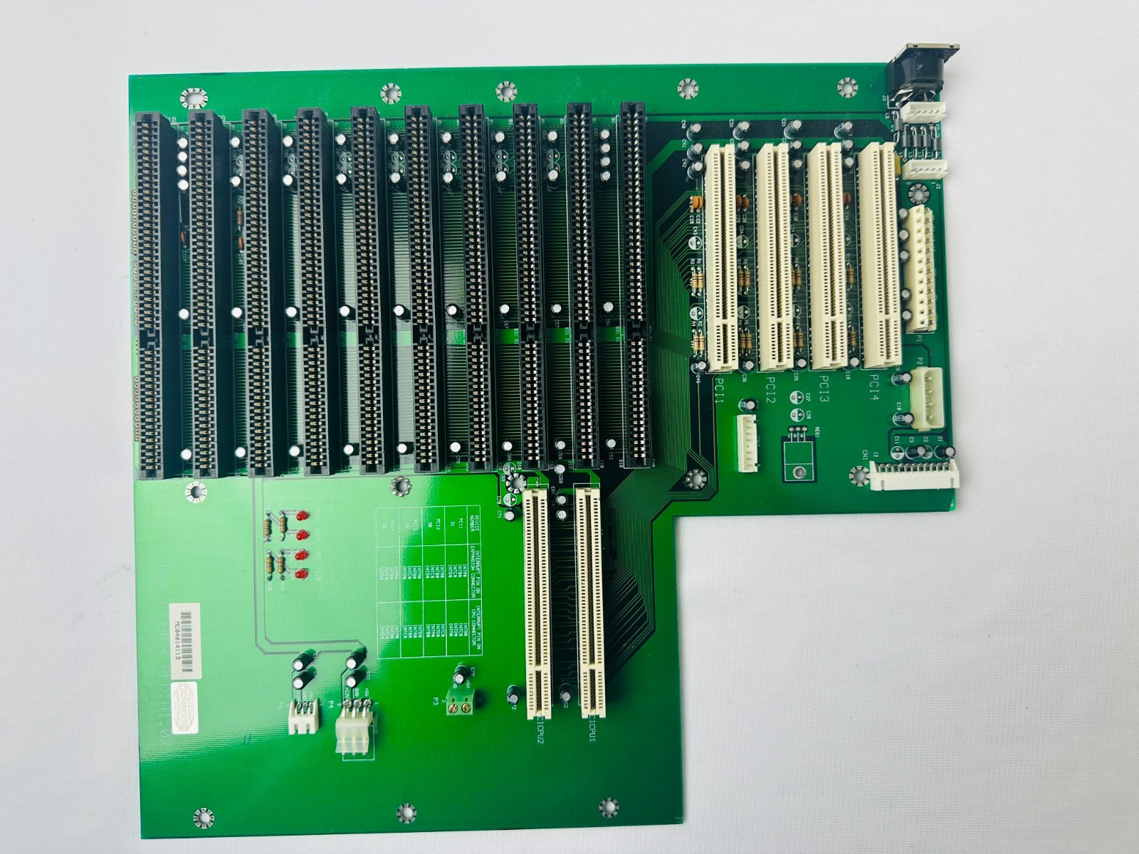 Advantech PCA-6114P4 REV:A1.02  Backplane