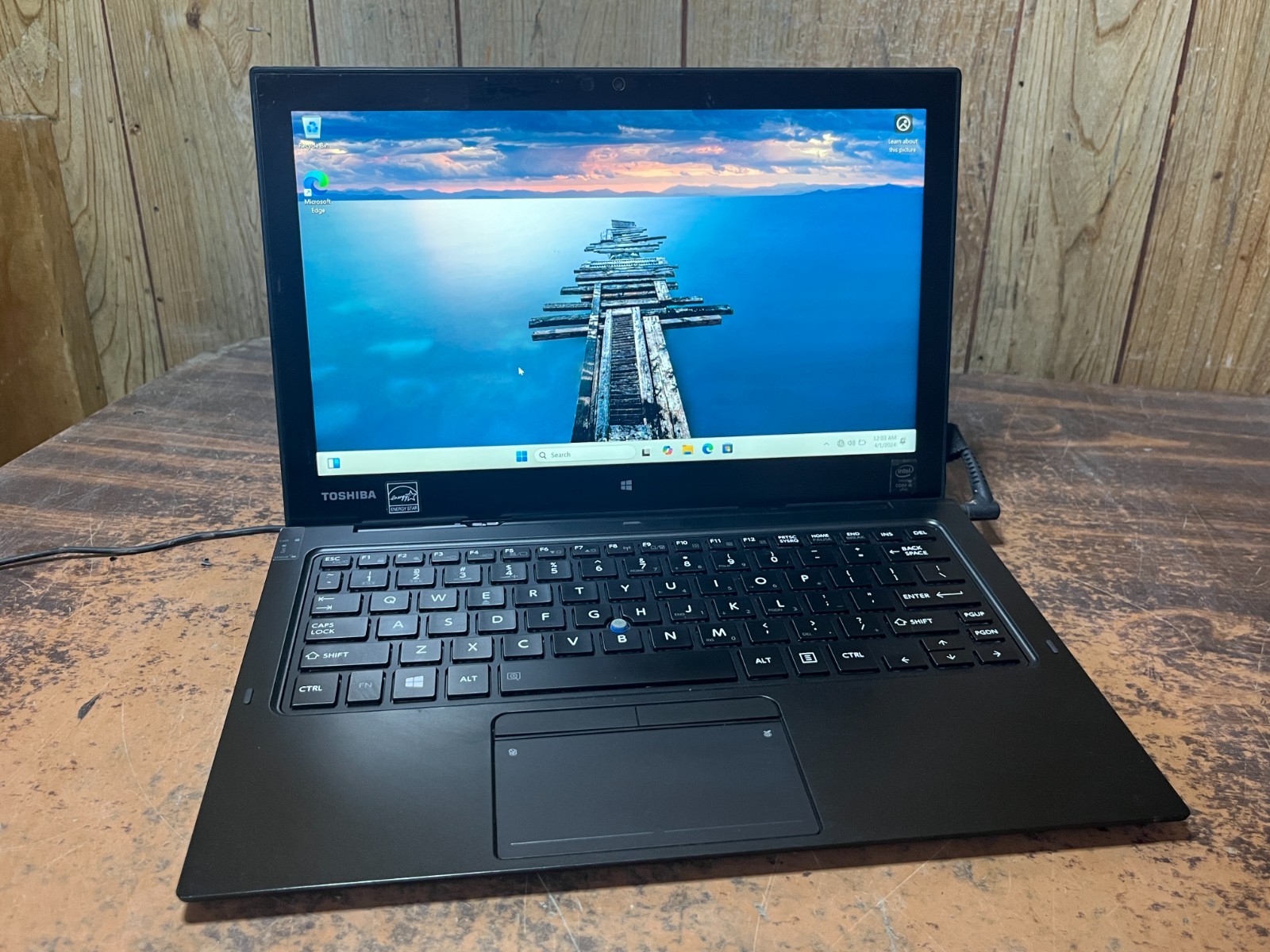 Toshiba Portege Z20T-B Win 11 Pro Tablet Laptop Intel M-5Y71 8GB RAM 256GB SSD