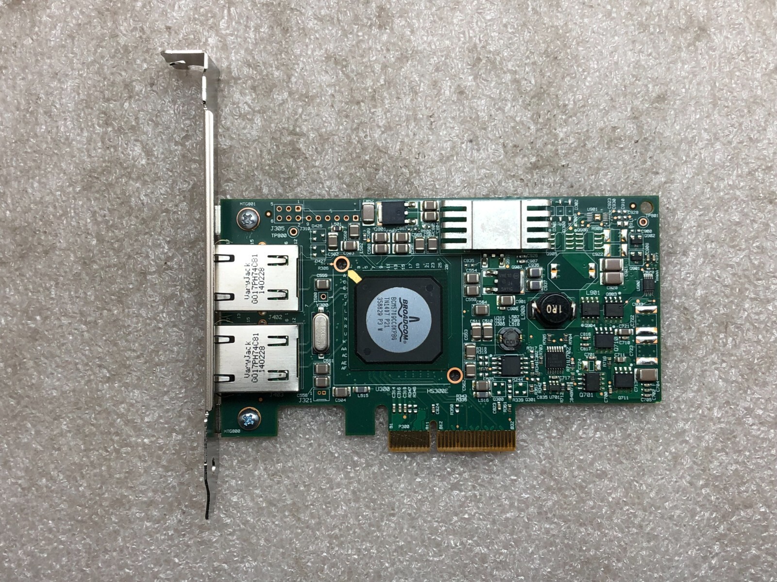 IBM/Broadcom F169G BCM95709A0907G Dual Port 1GB PCI-E NIC Network Adapter Card