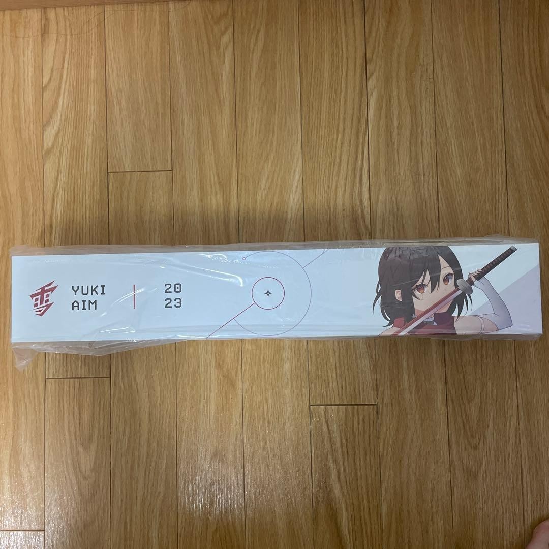 YUKI AIM - 2023 DROP 1 - KATANA LARGE MOUSEPAD LIMITED (WHITE) FPS Mouse Pad