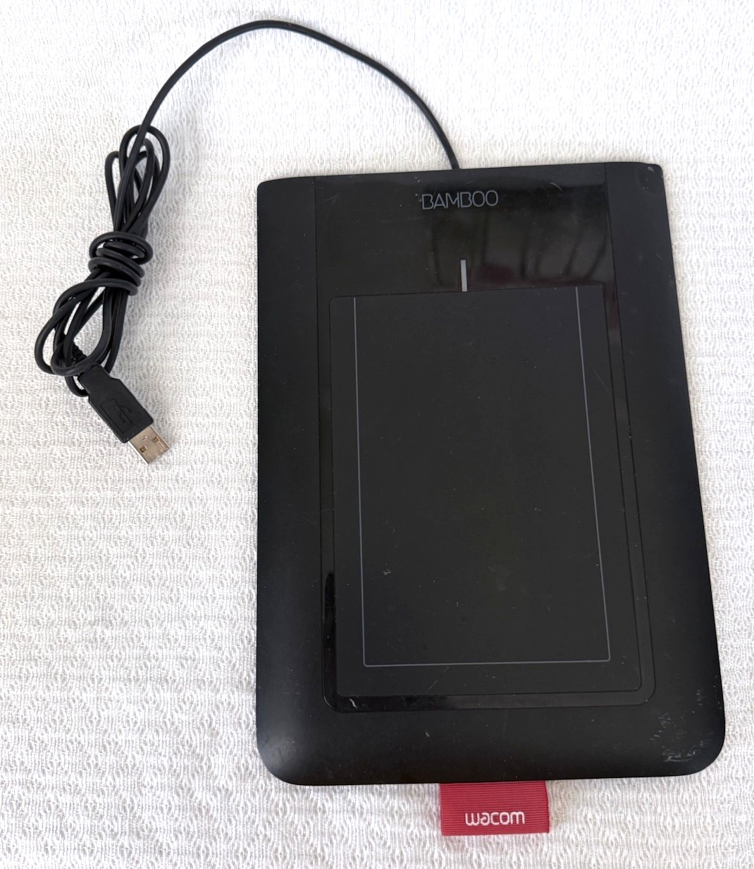 Wacom Bamboo Pen Tablet CTL-460 Drawing Tablet USB Graphics Pad Tested