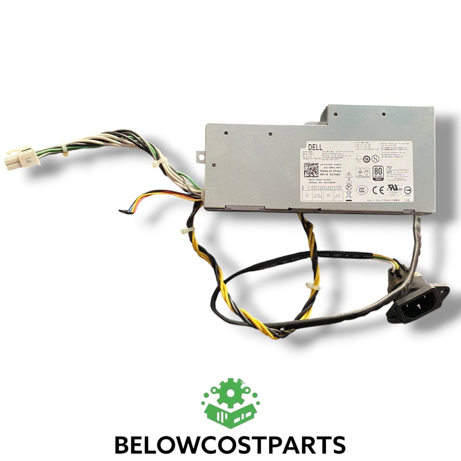 ⚙️ Dell L180ES-01 180W 80+ Gold SFF Power Supply 0CJ4JX AC180ES-00