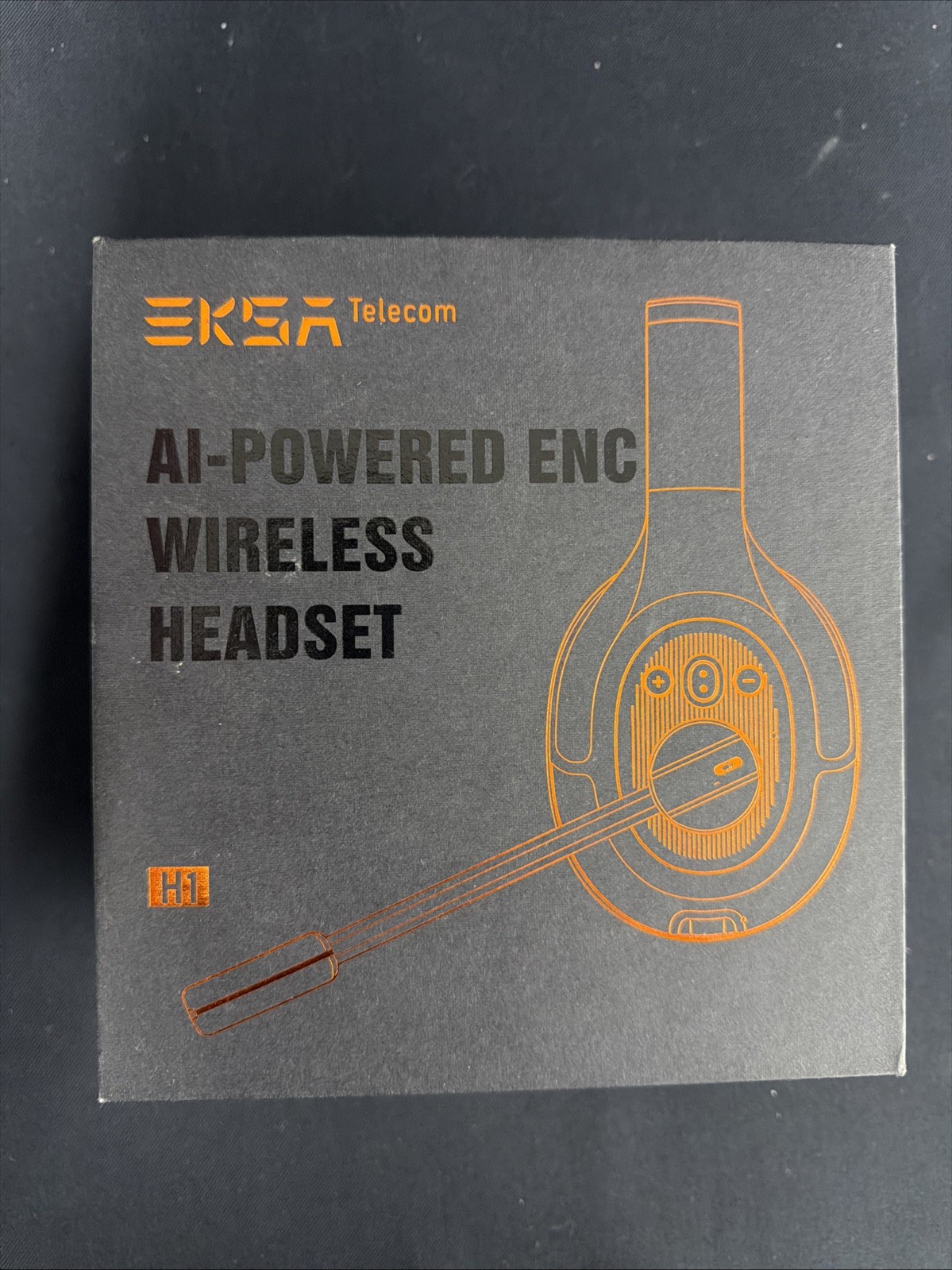EKSA Telecom AI-Powered ENC Wireless Headset H1 (new In Box)
