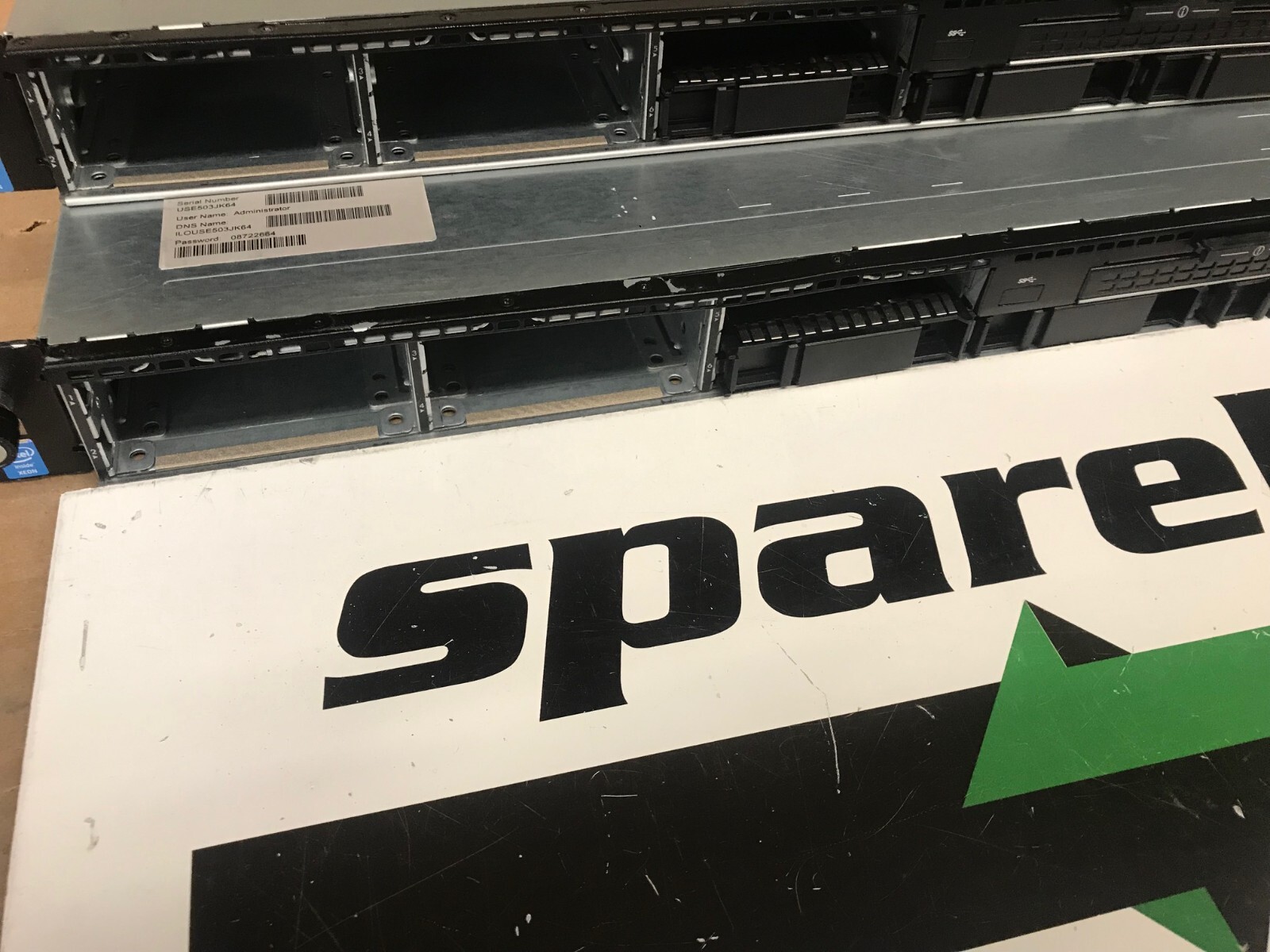 HP ProLiant DL160 Gen9 G9 8SFF CTO w/2x 8 CORE E5-2640V3 2.6GHz NO RAM NO HDD