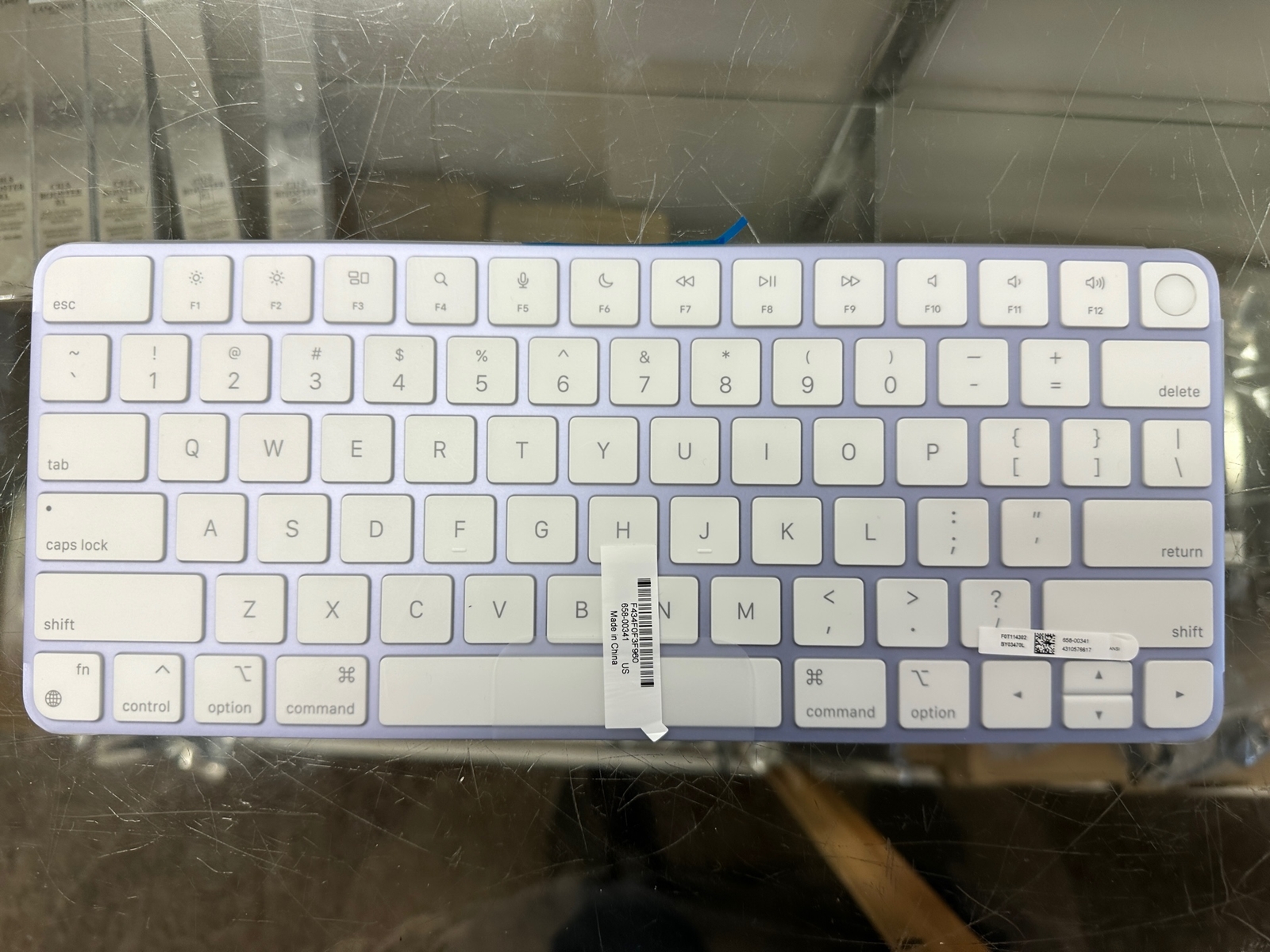 NEW Genuine Apple Magic keyboard Touch ID for M1 Macs Purple  A2449 Wireless