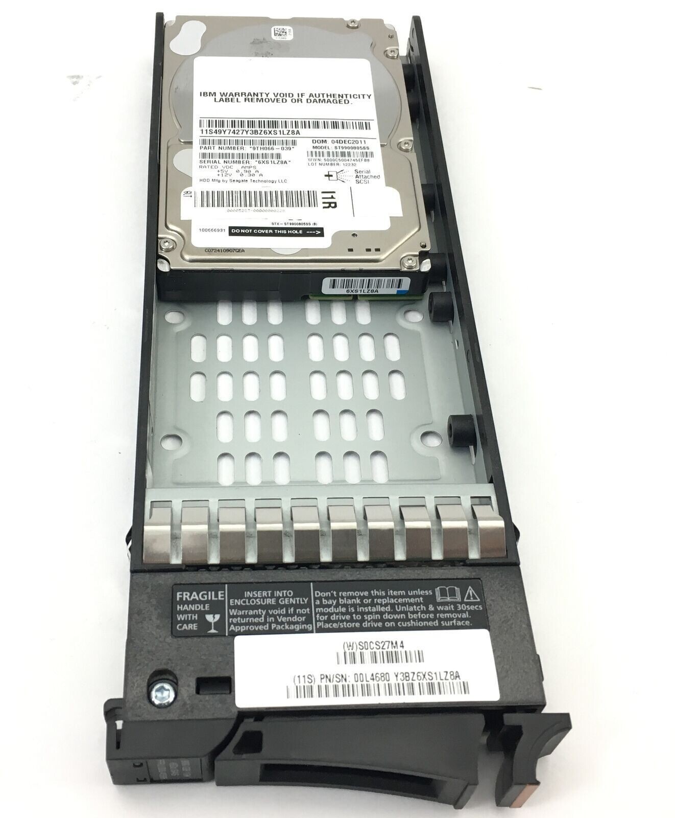 FOR IBM AC62 00Y5765 00Y5788 00AK204 1.2T 10K 6Gbps 2.5 in SAS V5000 Hard Drive