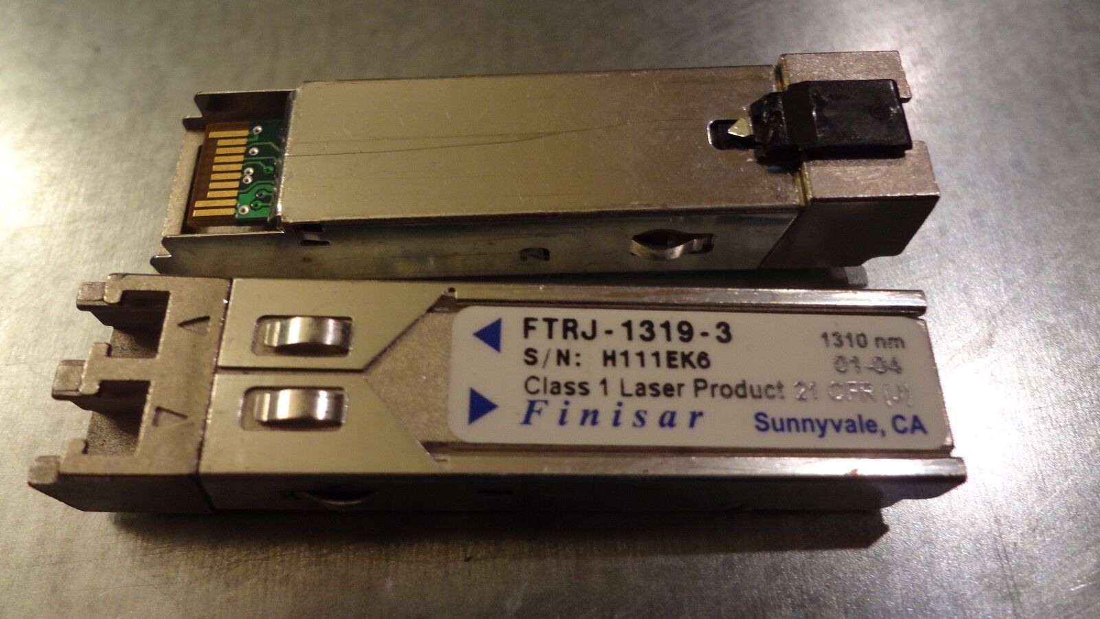 Two 2x LOT Finisar FTRJ-1319-3 1310nm 2GB LC SFP GBIC Fiber Optic Transceiver