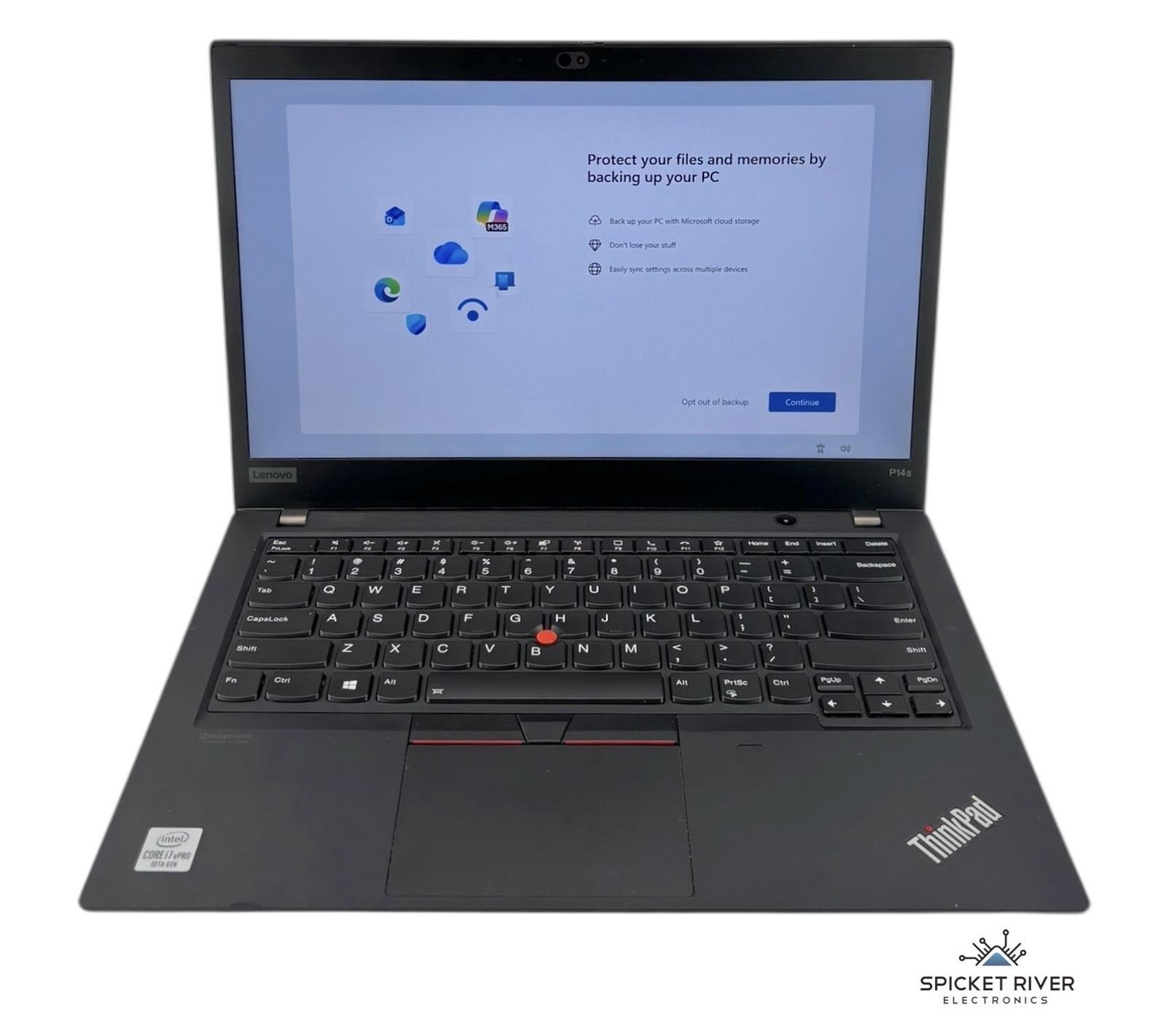 Lenovo ThinkPad P14s Gen 1 Quad Core i7-10510U 1.80GHz 512GB SSD 16GB RAM Win 11