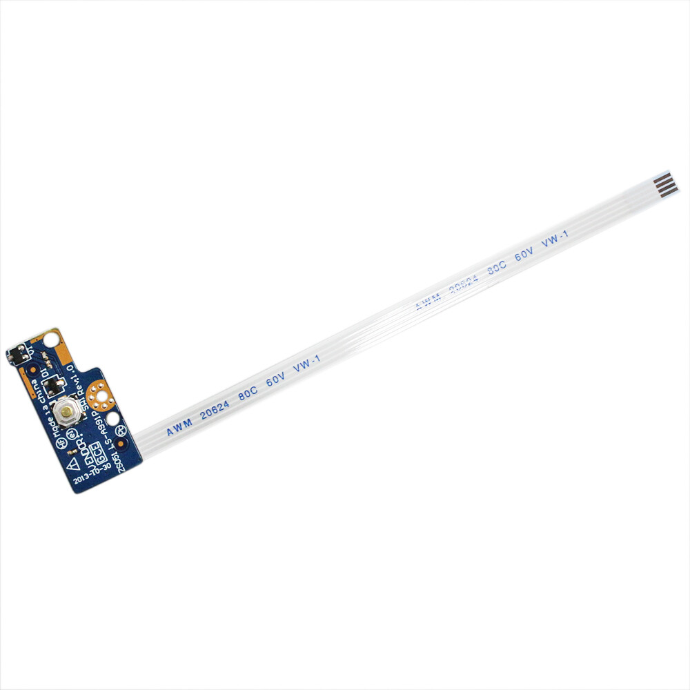 For HP 15t-r100 CTO 15-r253cl 15-r263dx Power Switch ON OFF Button Board Cable