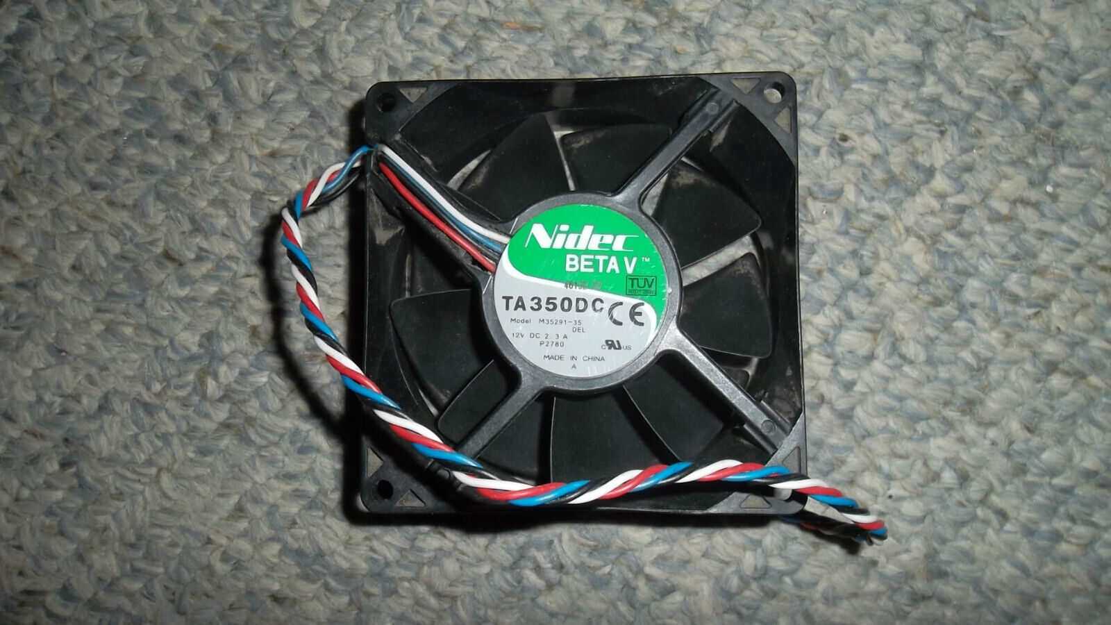 Nidec Beta-V TA350DC 5-PIN 4-WIRE Cooling Fan 12VDC