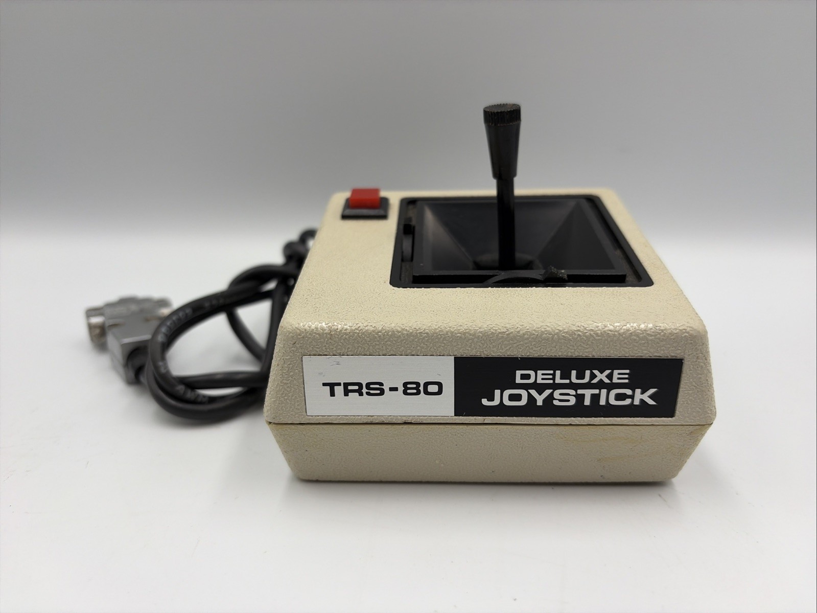 Tandy Radio Shack TRS-80 Deluxe Joystick 26-3012A - Working Unit 9 Pin Com