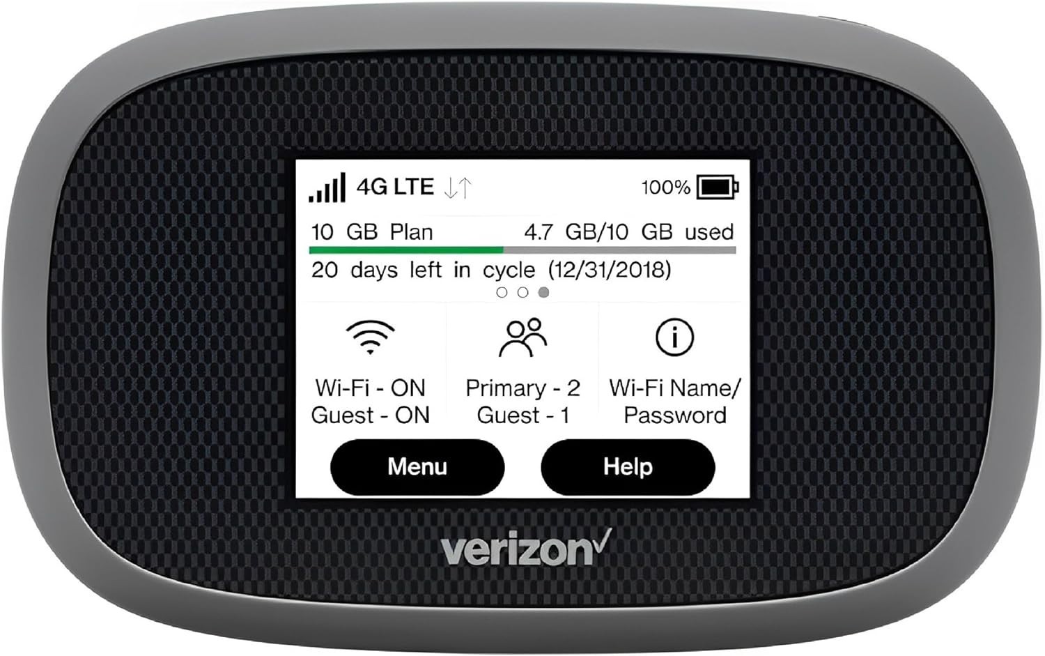 New -  Inseego Verizon Wireless Jetpack MiFi 8800L | Free VPN Mobile Hotspot