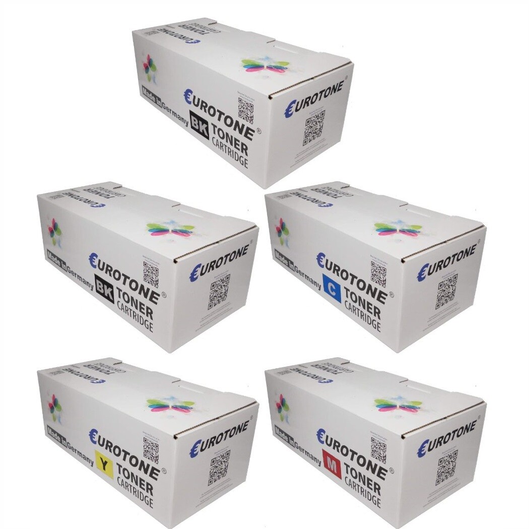 5X ECO Cartridge For Ricoh MPC4504 MPC5504 MPC6004 Multipack