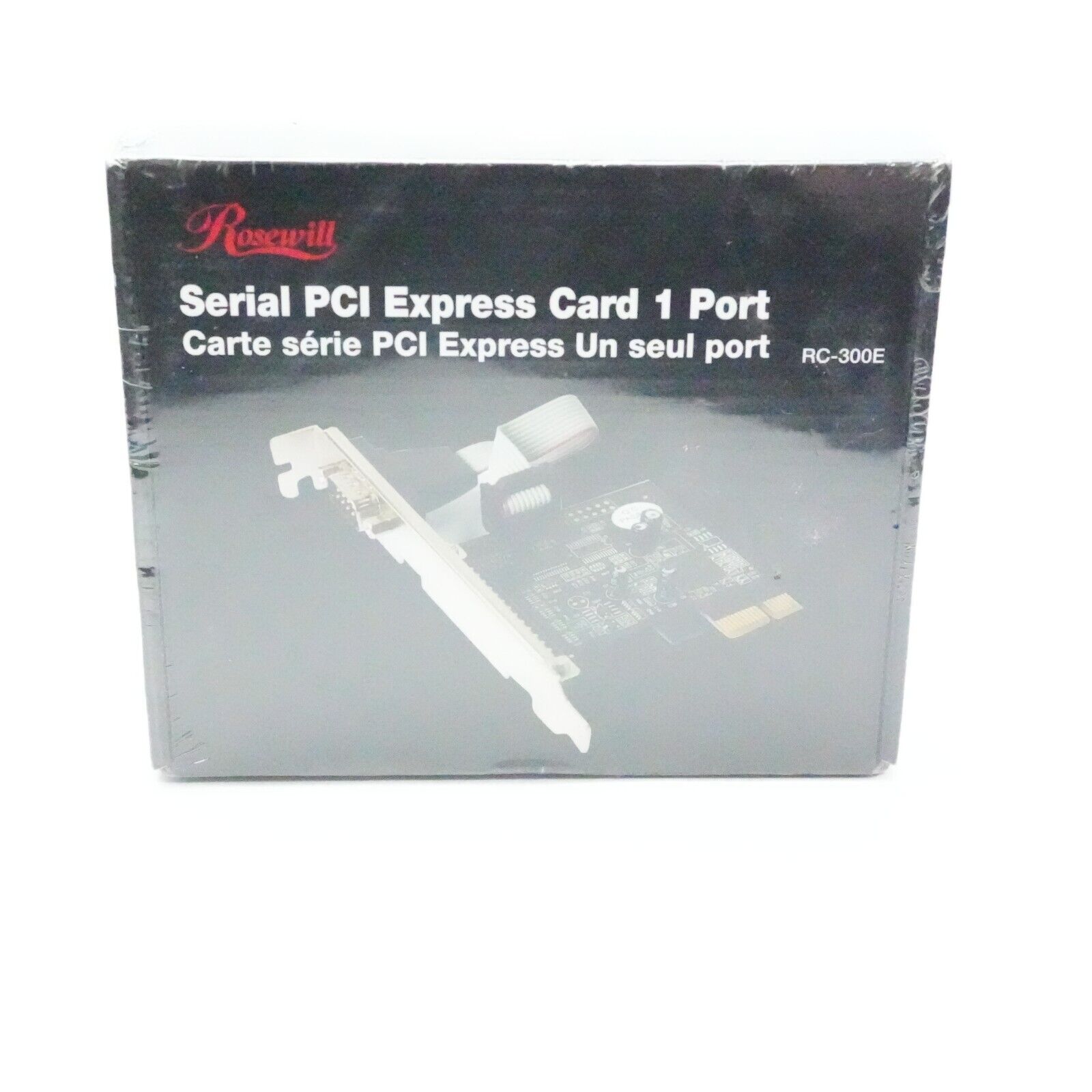 Rosewill Serial PCI Express Card 1 Port Model RC-300E 230400bit/s tran rate NIB
