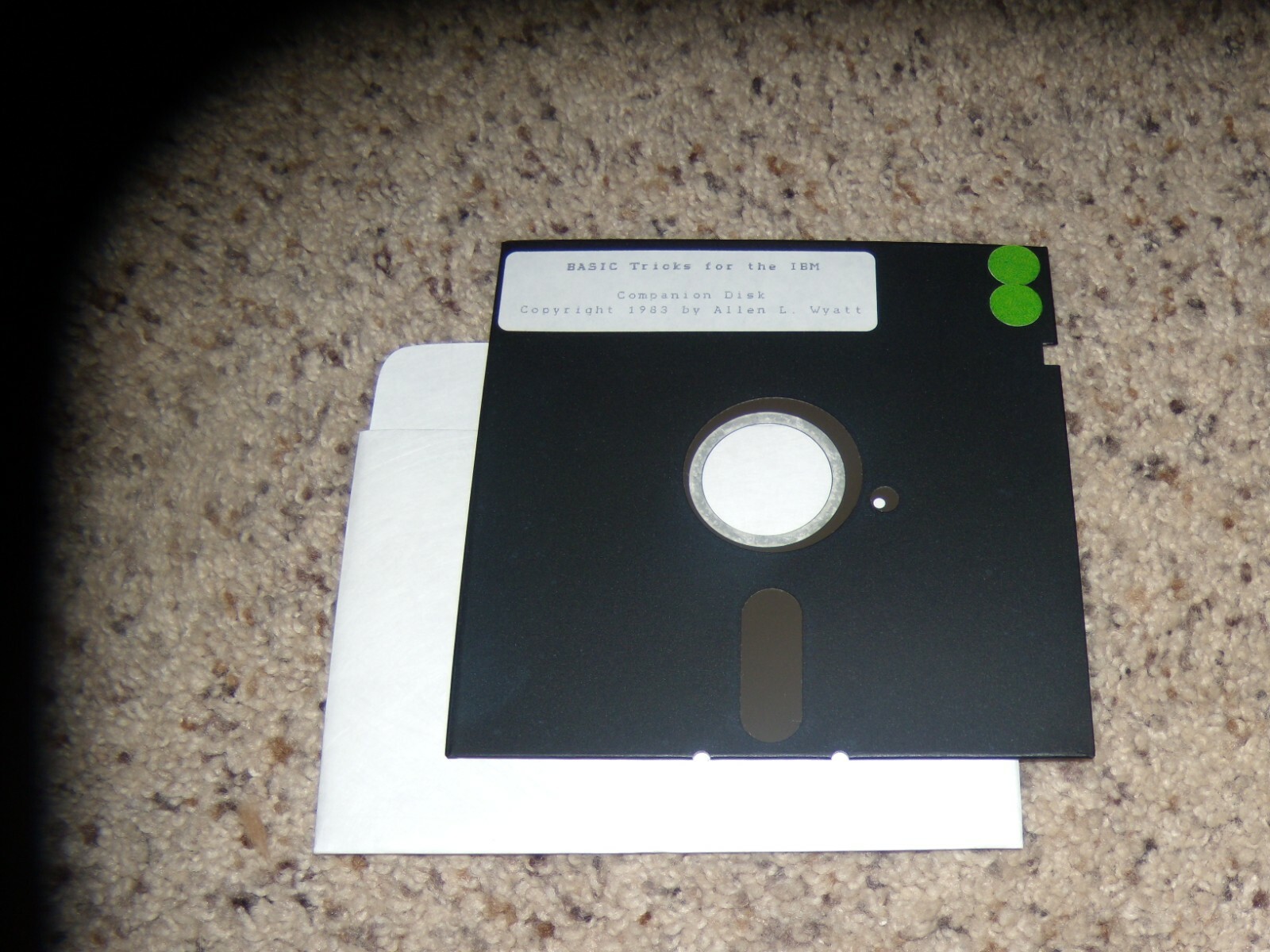 BASIC Tricks for the IBM Companion disk on 5.25' disk 