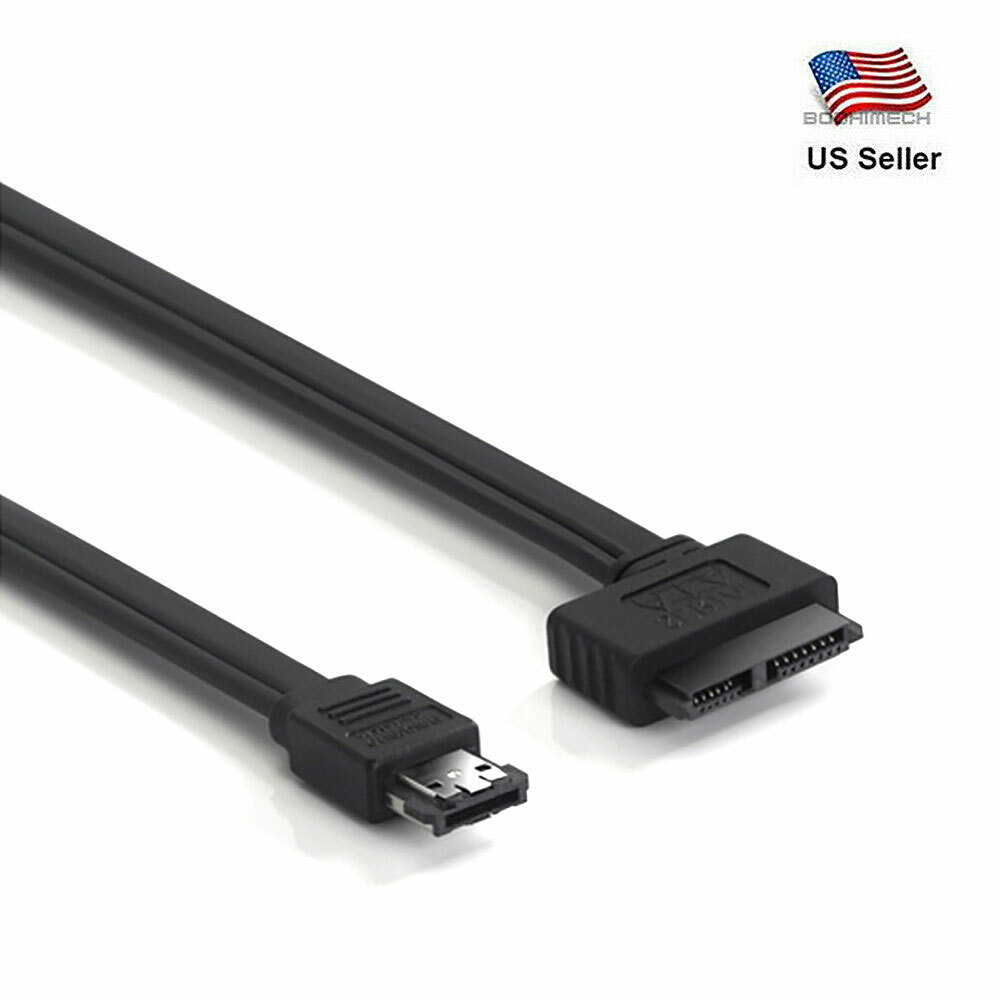 Esata eSATAp to Slim Sata 7+6 13Pin Cable for Optical Combo eSATA USB 2.0 Cable