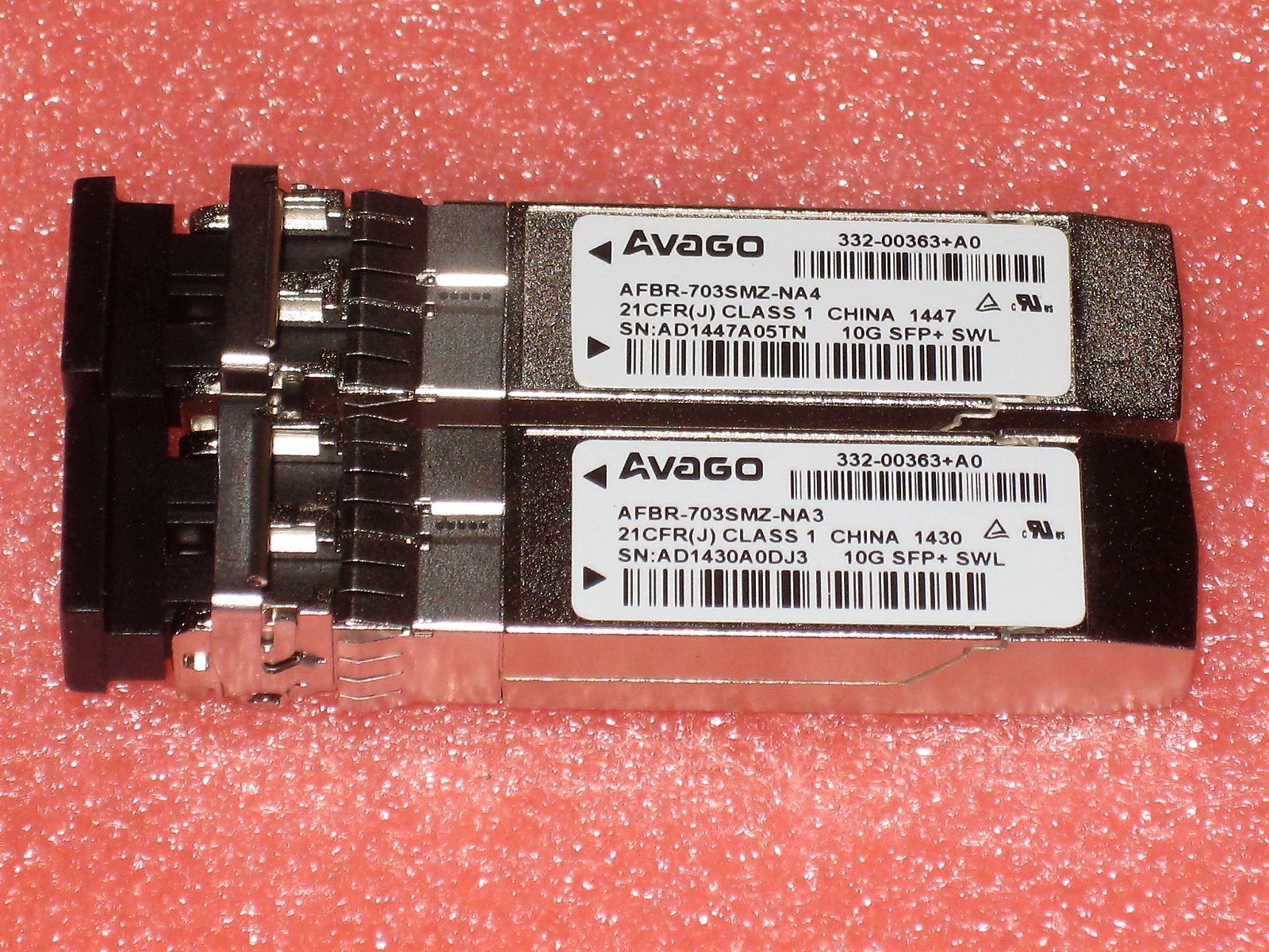 NetApp 10G X6599A-R6 SFP+ Optical Transceiver 850nm 10GBase-SR 10GE Module