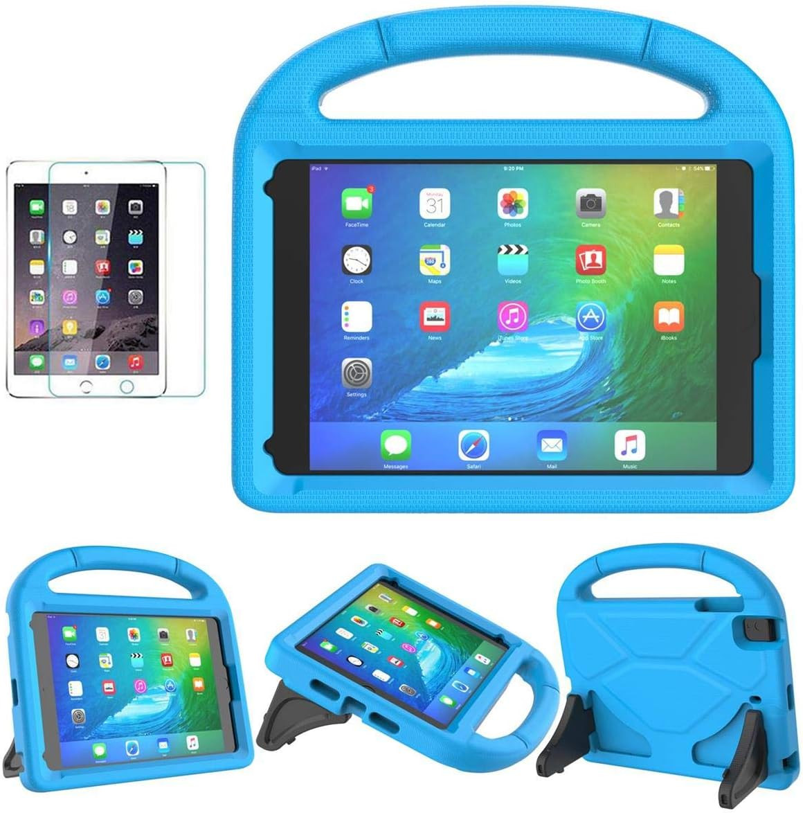 SUPLIK Kids Case for Ipad Mini 5/4/3/2/1 (7.9"), Durable Shockproof Protective H