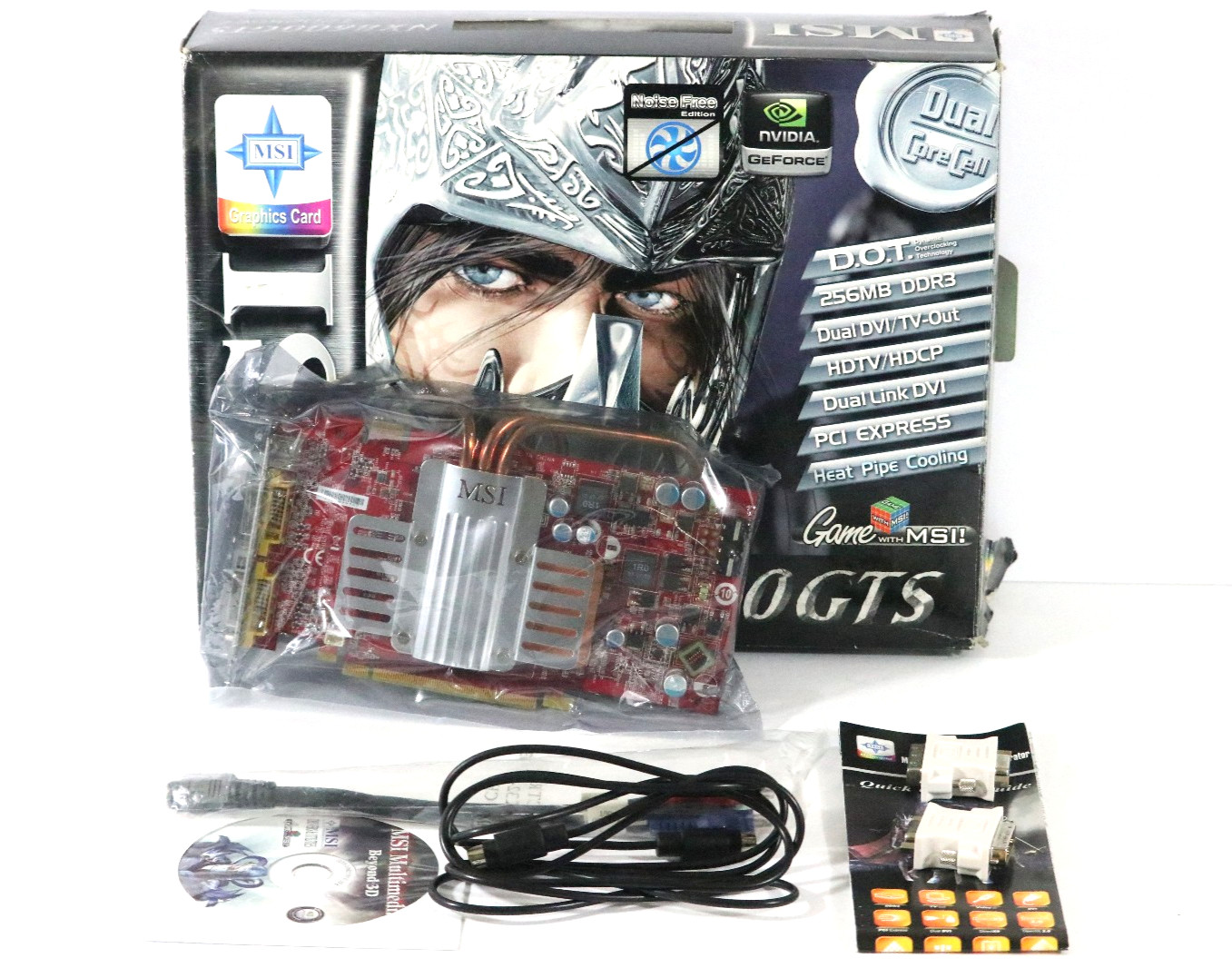 MSI GeForce NX8600 GTS BX 256MB PCI-E Graphics Card - T2D256EZ HD | Open Box