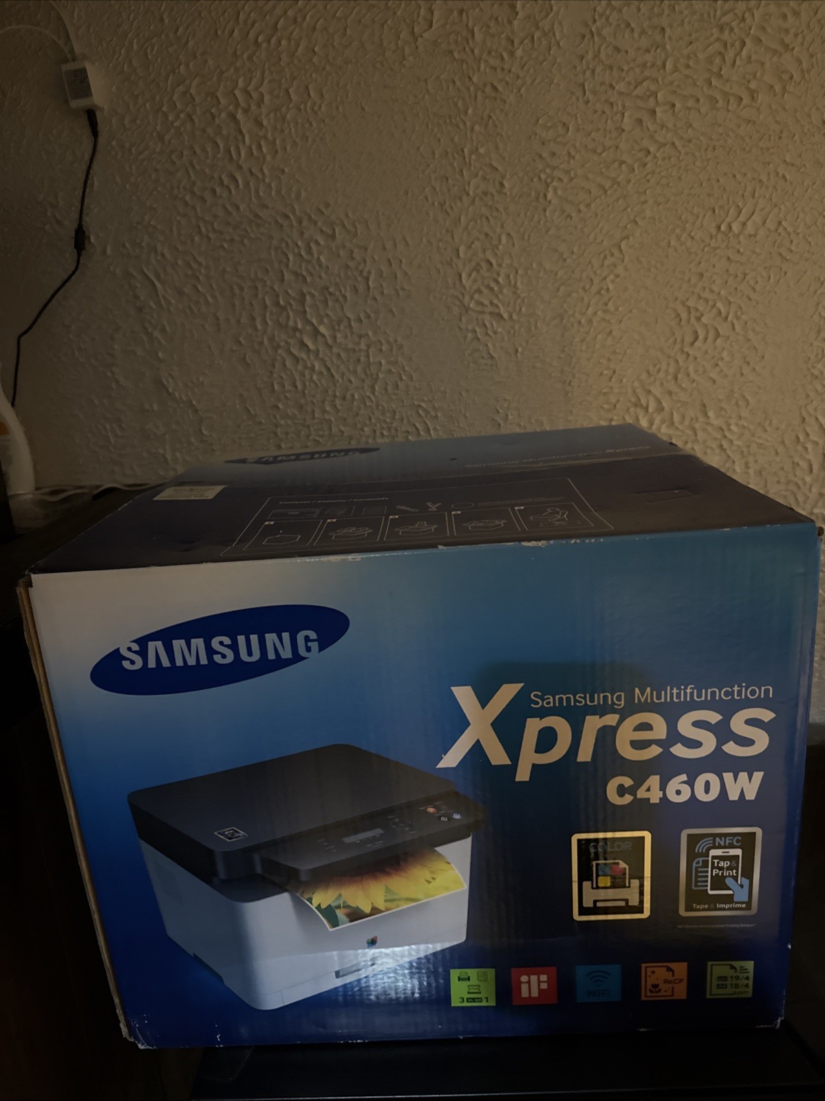 Samsung Xpress C460FW Color All-in-One Laser Printer ■NO TONER, New Never Used■