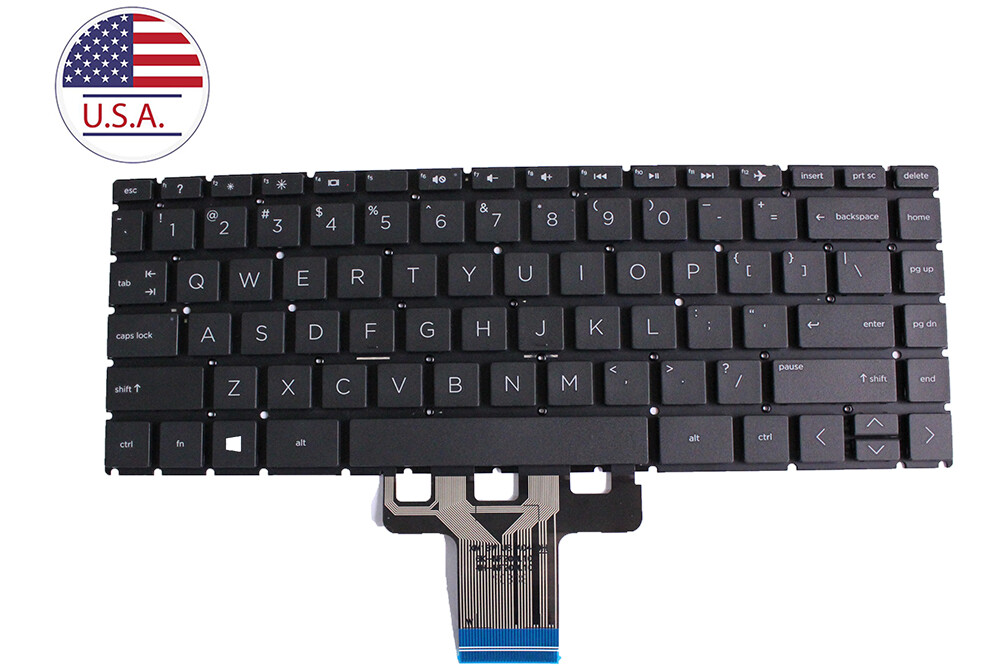 New For HP 14-dq0010nr 14-dq1020nr 14-dq1010nr 14-dq0040nr Laptop Keyboard Black