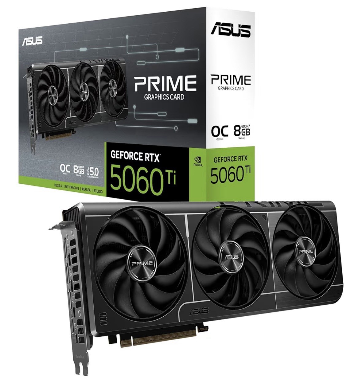 ASUS PRIME GeForce RTX 5060 Ti OC 8GB GDDR7 PRIME-RTX5060TI-O8G SFF New Sealed