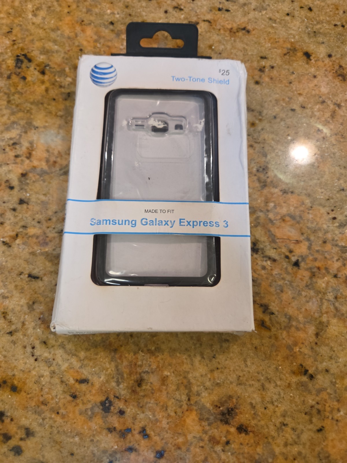 Quikcell ATT Phone Case for Samsung Galaxy Express 3 SM-J120 Two Tone Shield New