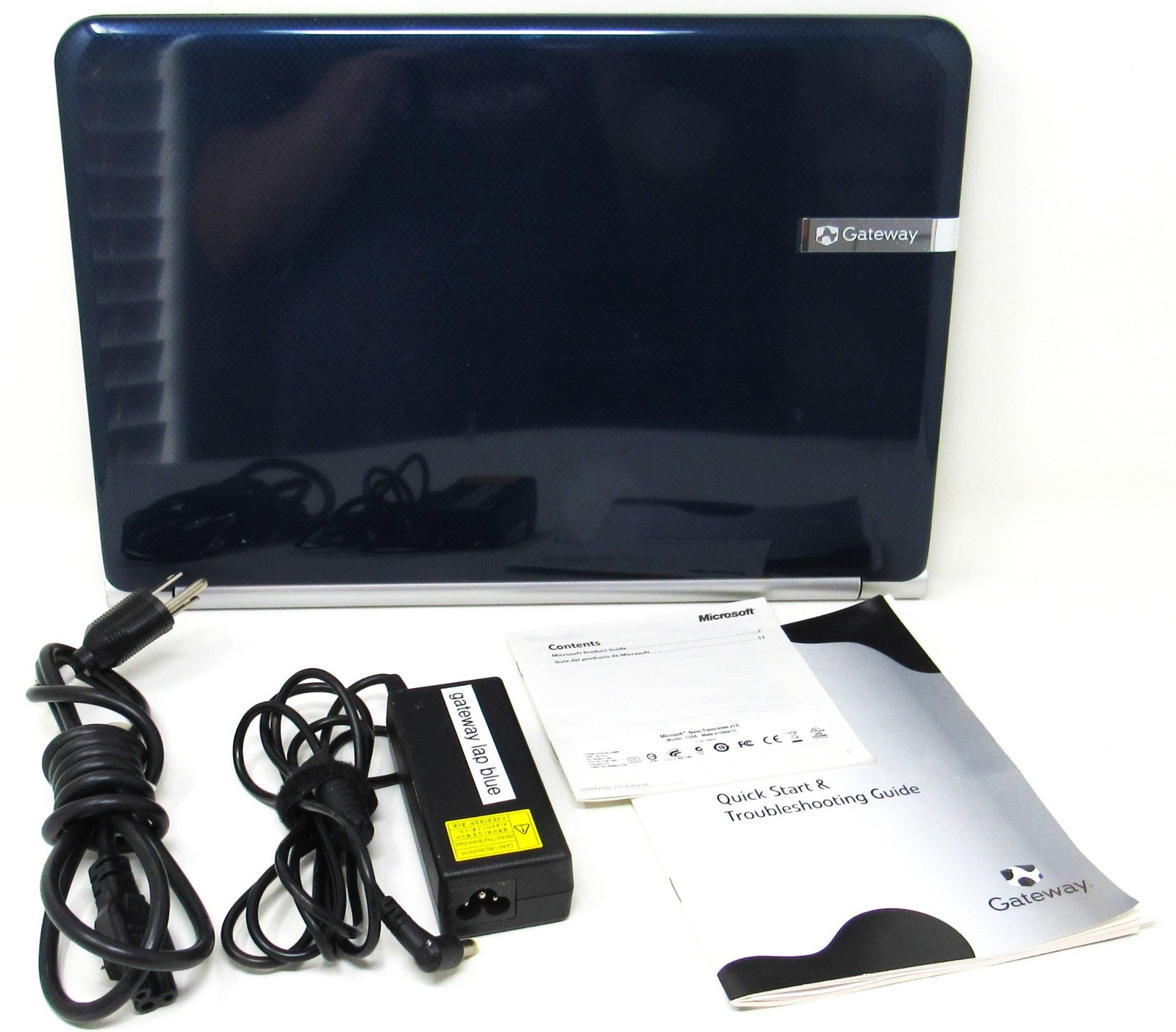 Vintage Gateway NV54 Computer 16" Laptop Windows 7 Charger NEEDS REPAIR AS IS FS