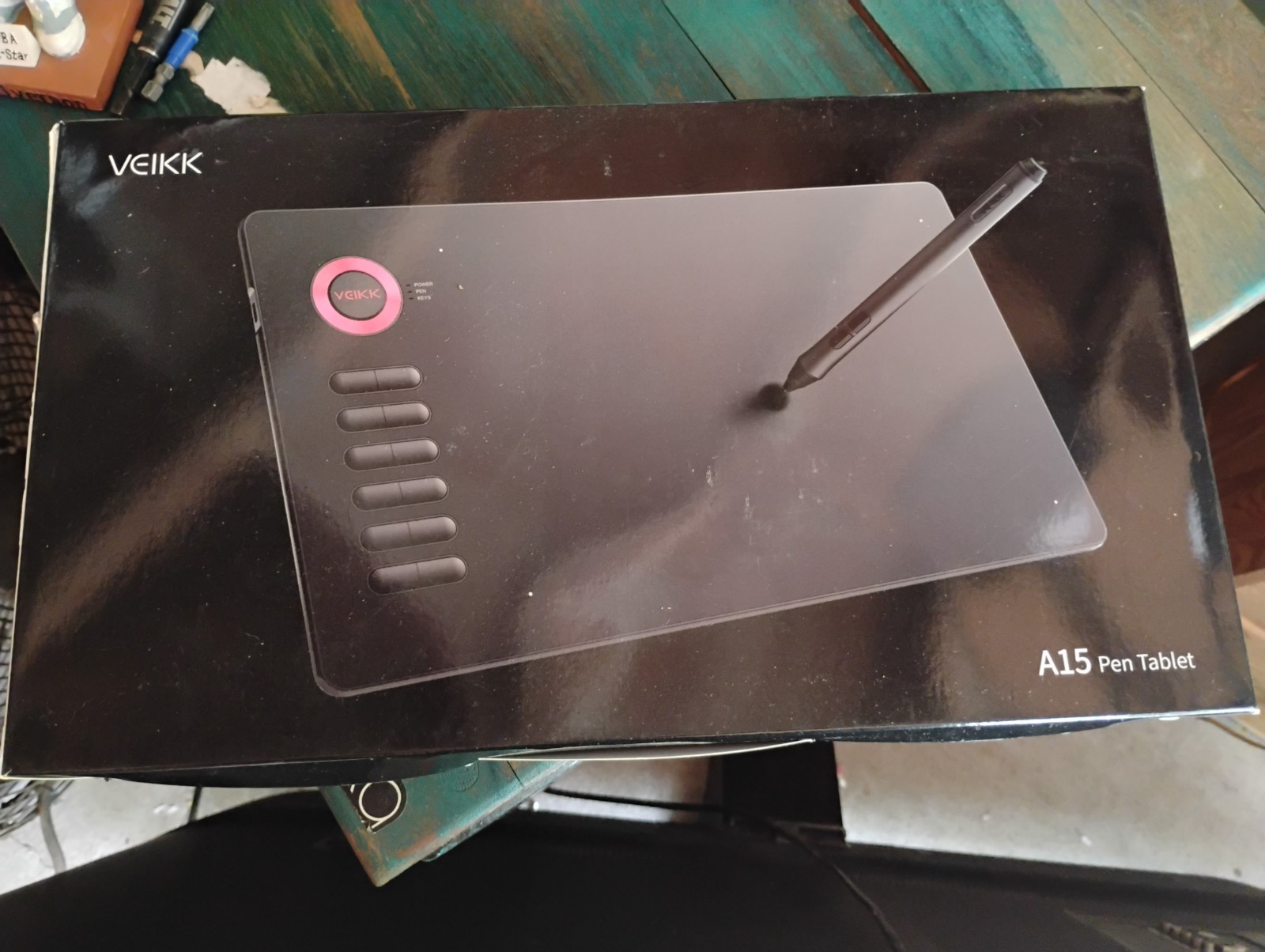 VEIKK A15 Pro Graphics Drawing Pen Tablet : Large Active Area Graphics Digital