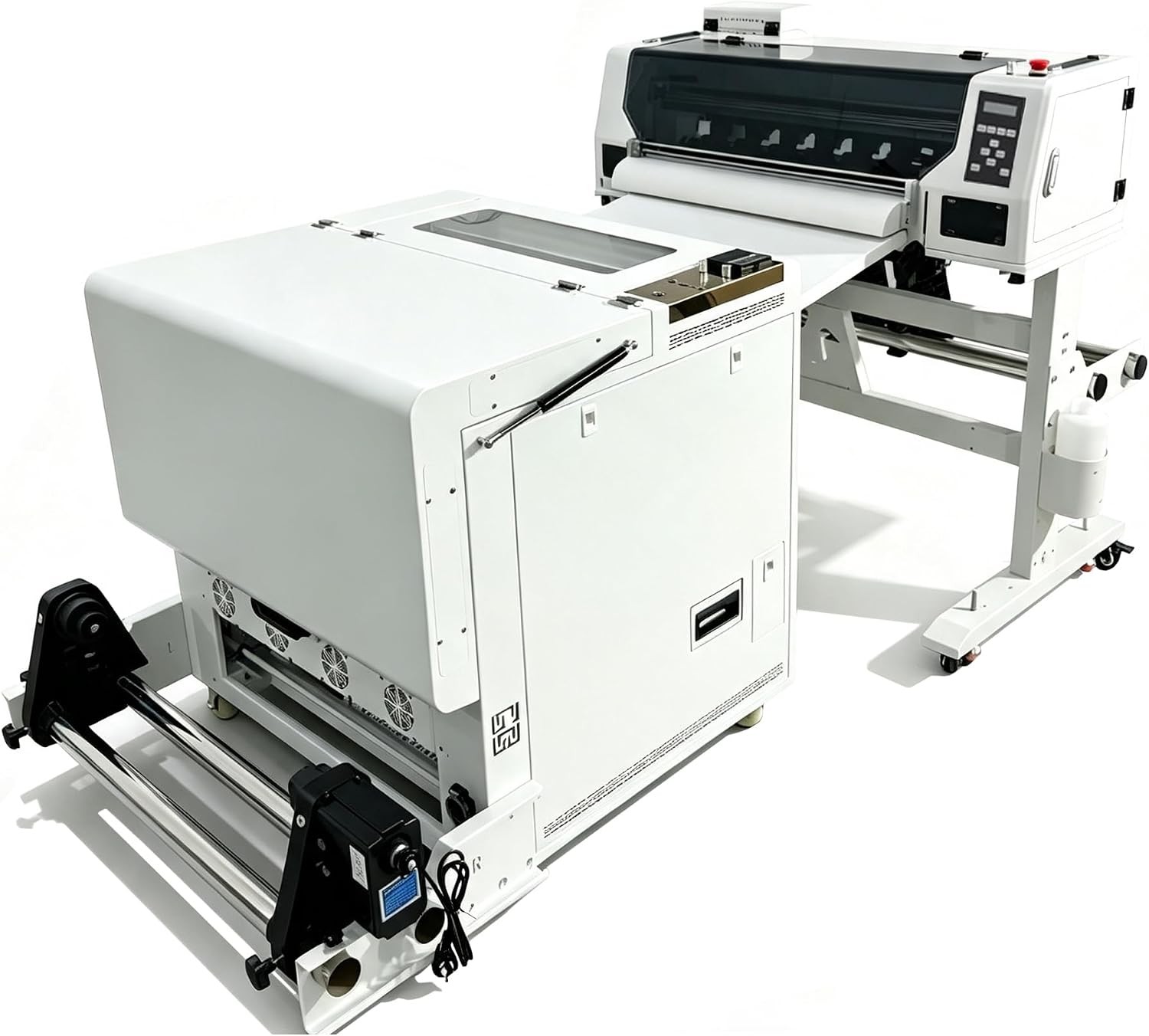 24" A1 DTF Printer with Shaker, Dual F1080 Printheads, 4X Faster Speed