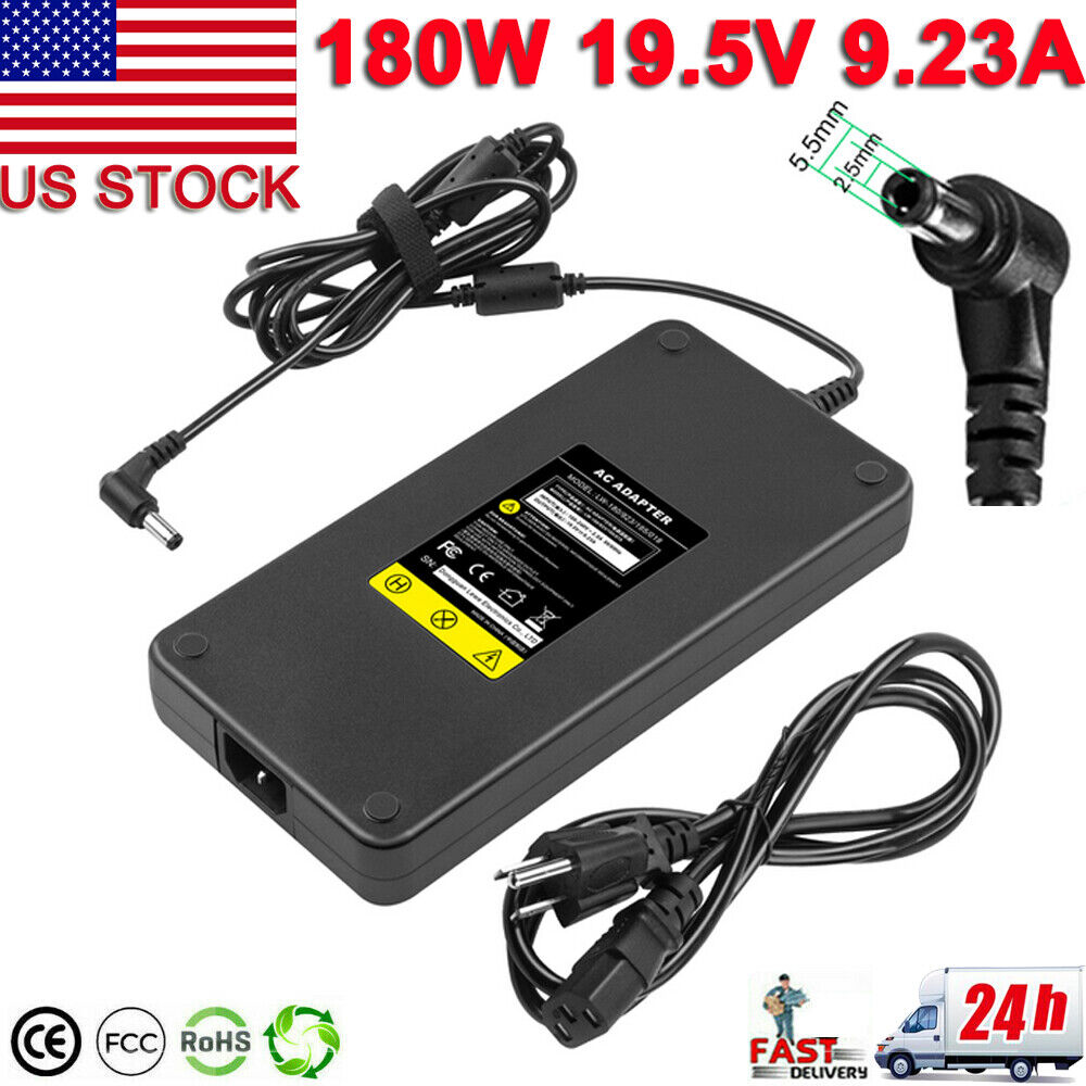120W180W AC Power Adapter Charger For ASUS G75 G75V G75VW ADP-180HB Laptop 19V
