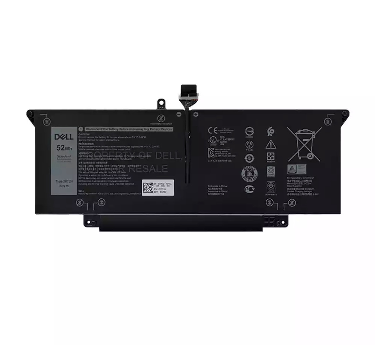 2026 Genuine Battery JHT2H 7CXN6 T3JWC HRGYV XMT81 For Latitude 7310 7410 Series