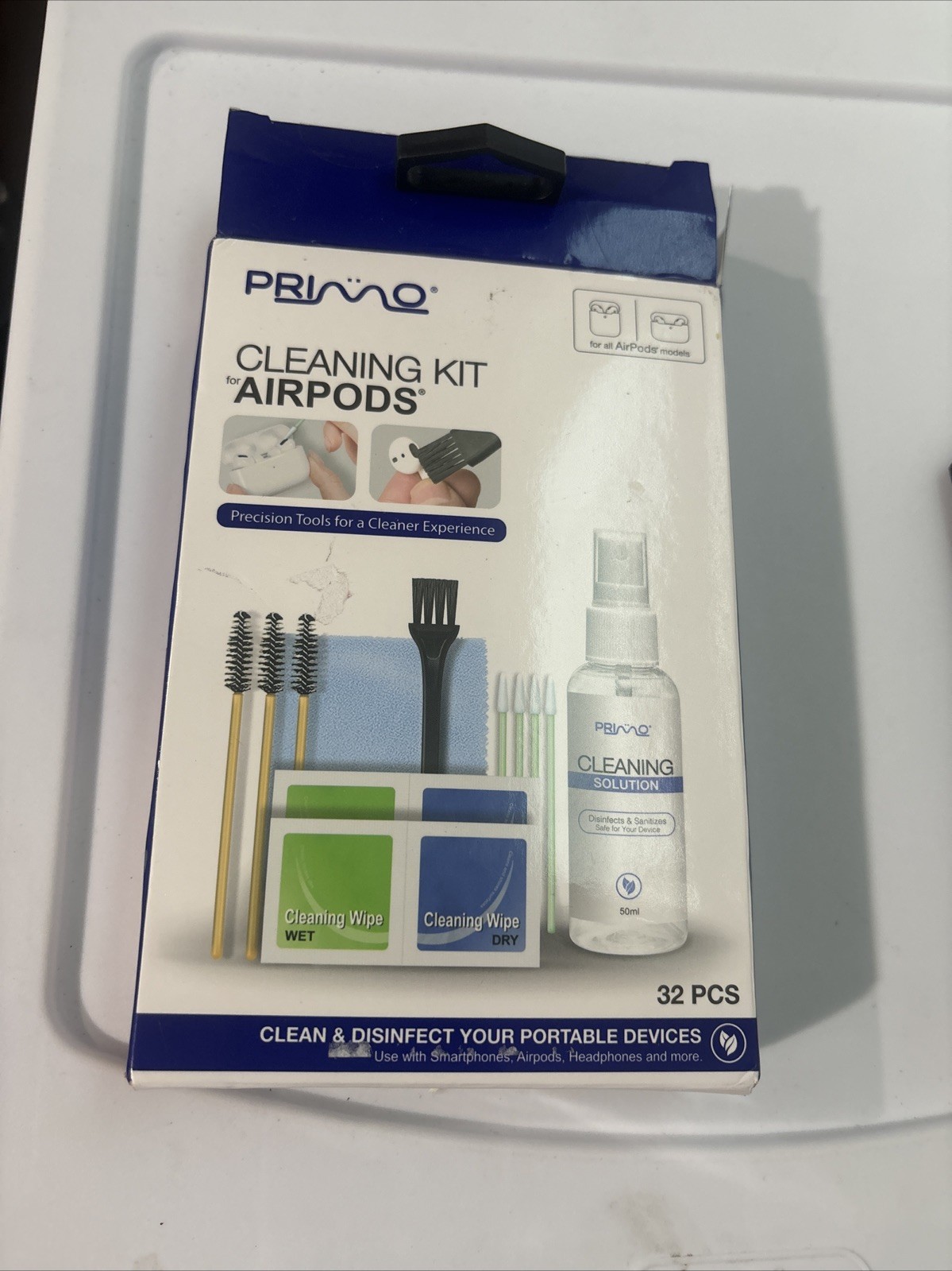 Primo Just Wireless 32-PC Cleaning Kit for Apple Airpods