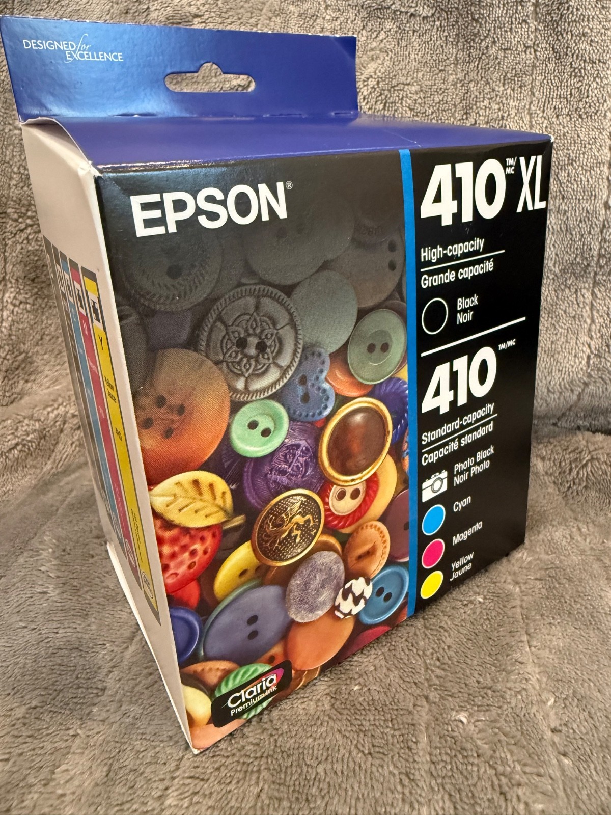[NEW & SEALED] Genuine Epson 410XL | 5-Color Ink Combo | T410XL - EXP: 1/2029