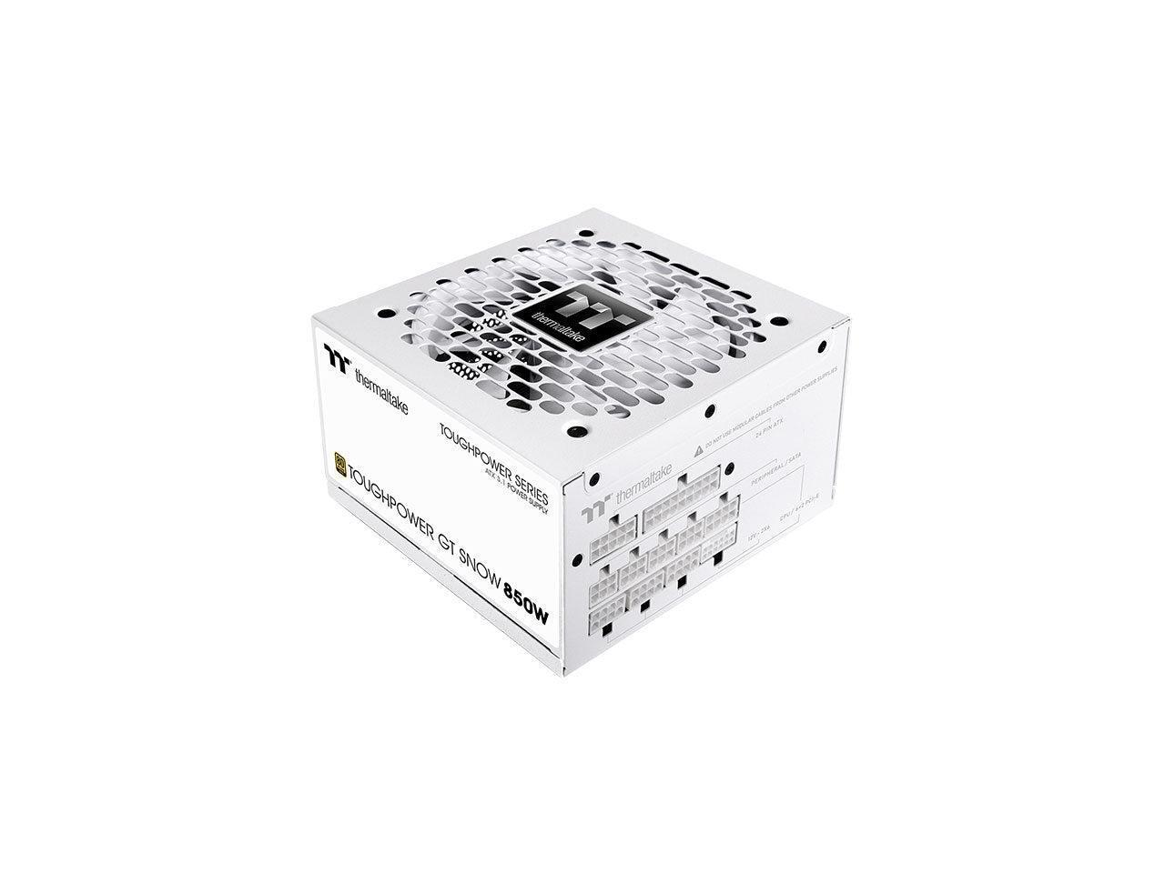 Thermaltake Toughpower GT 850W ATX 3.1 Snow Standard Power Supply; 80 Plus Gold
