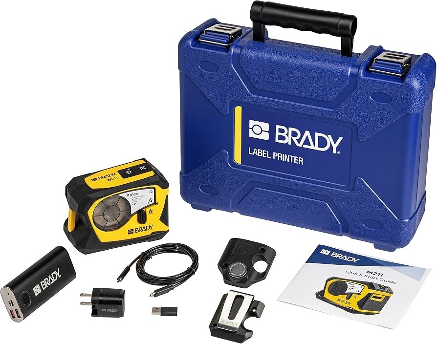 Brady M211-KIT Portable Bluetooth Label Printer Kit