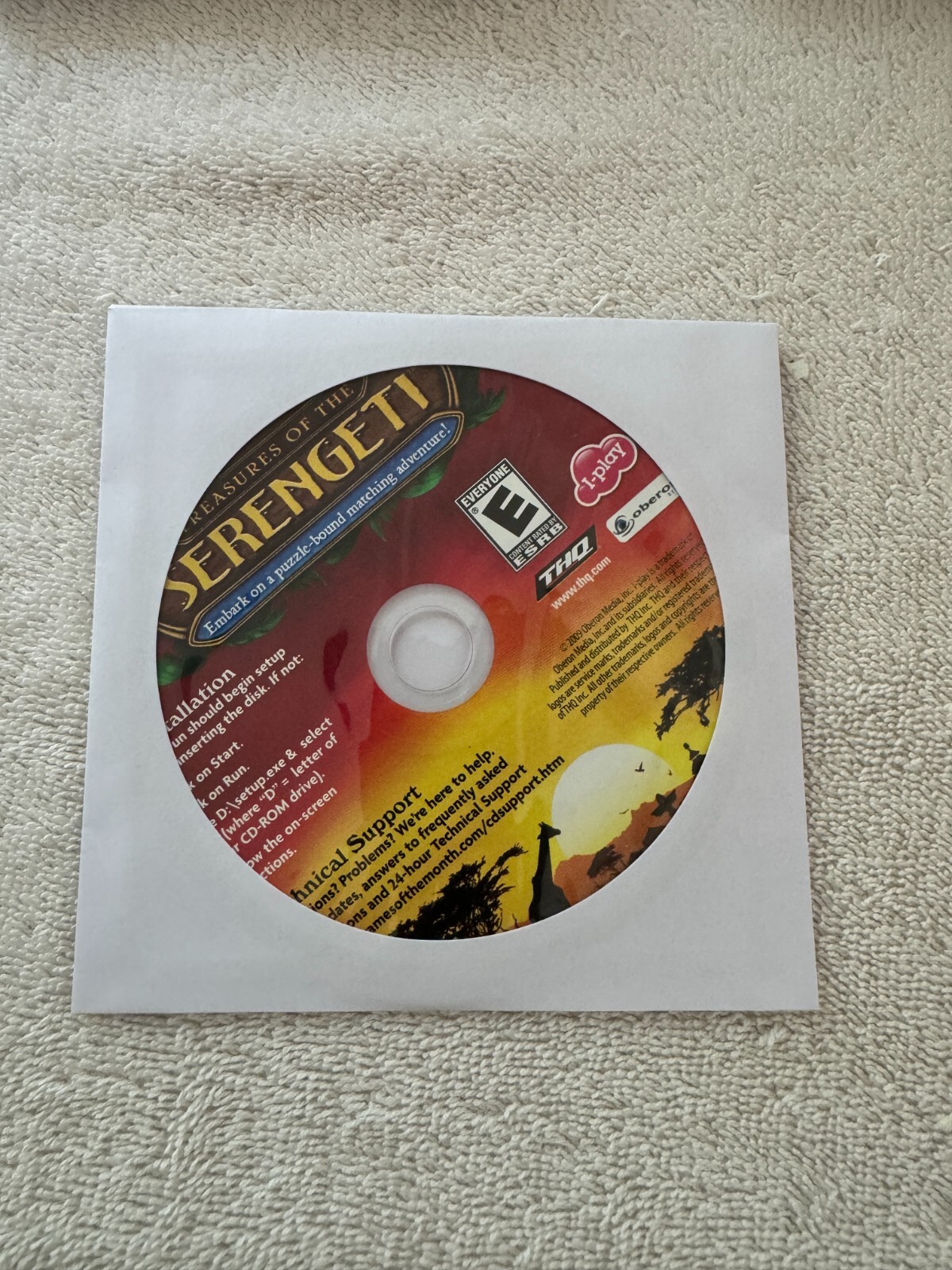 Treasures of the Serengeti PC game