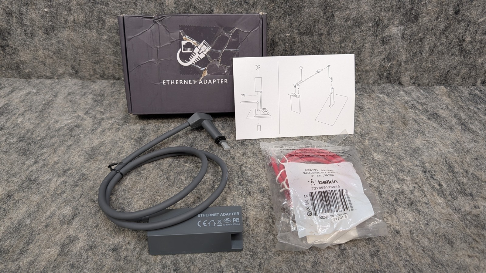 LUCMO Starlink Gen 2 Ethernet Adapter Dual RJ45 Gigabit 2-Port Not Gen 3