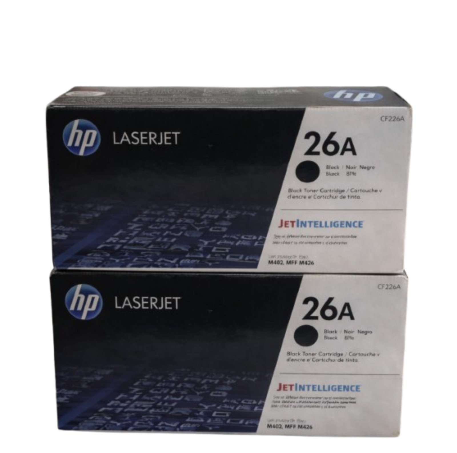HP 26A Lot of 2 Black Toner Cartridge CF226A  Sealed Box ✅