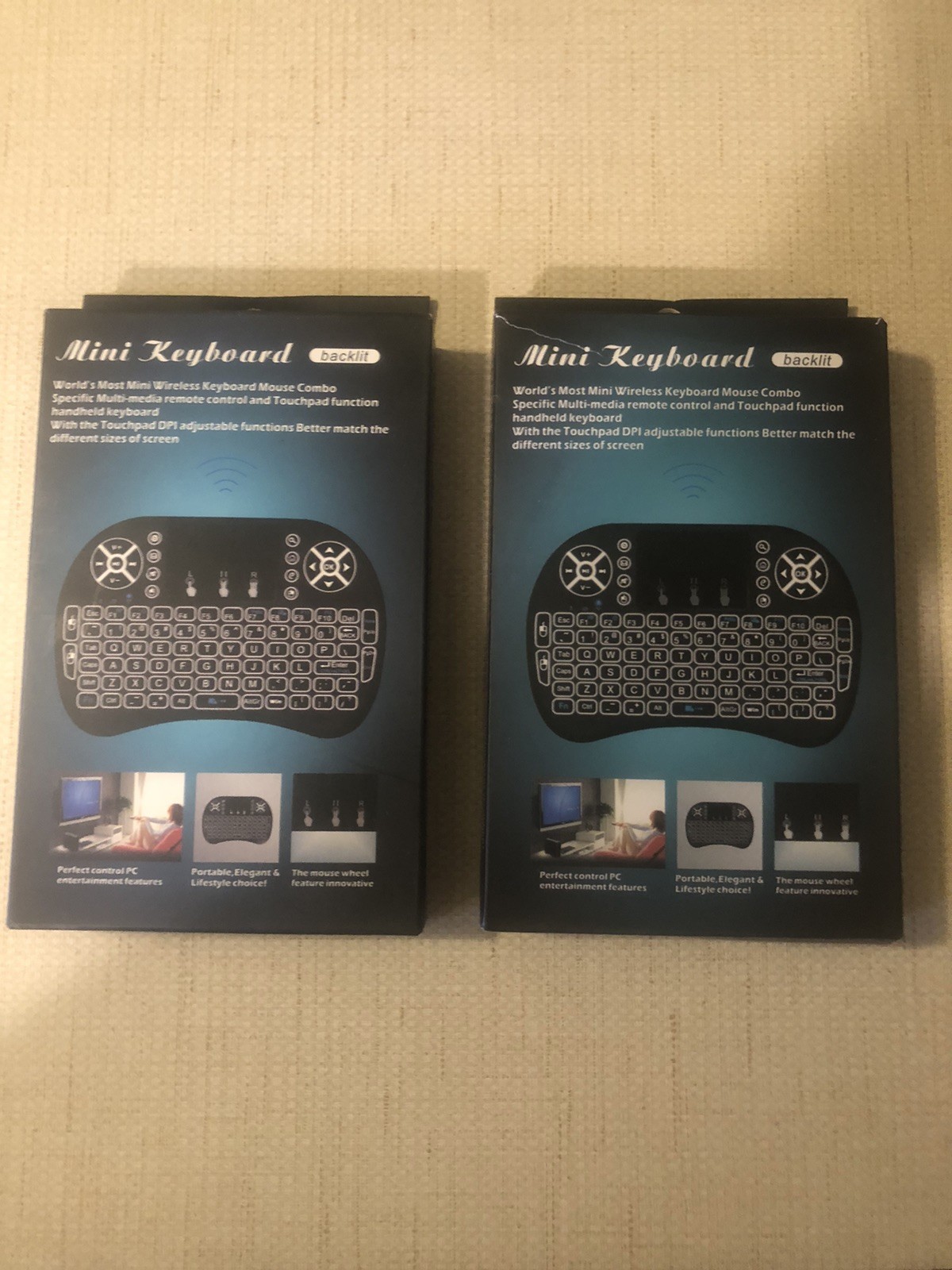  2 Mini Keyboard Backlit 