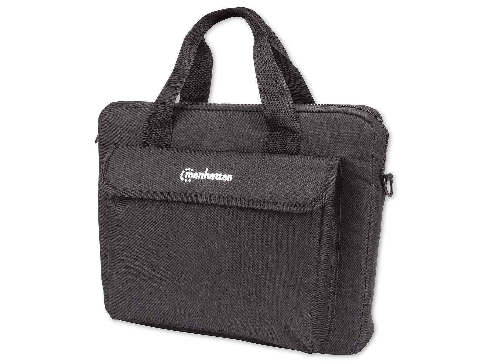 Manhattan London Laptop Bag 12.5", Top Loader, Accessories Pocket, Shoulder Stra
