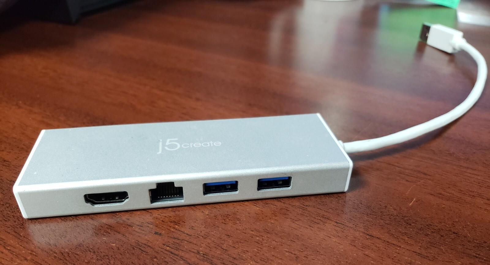 j5create USB 3.0 Mini Dock JUD380 Dual Display HDMI VGA Gigabit Ethernet