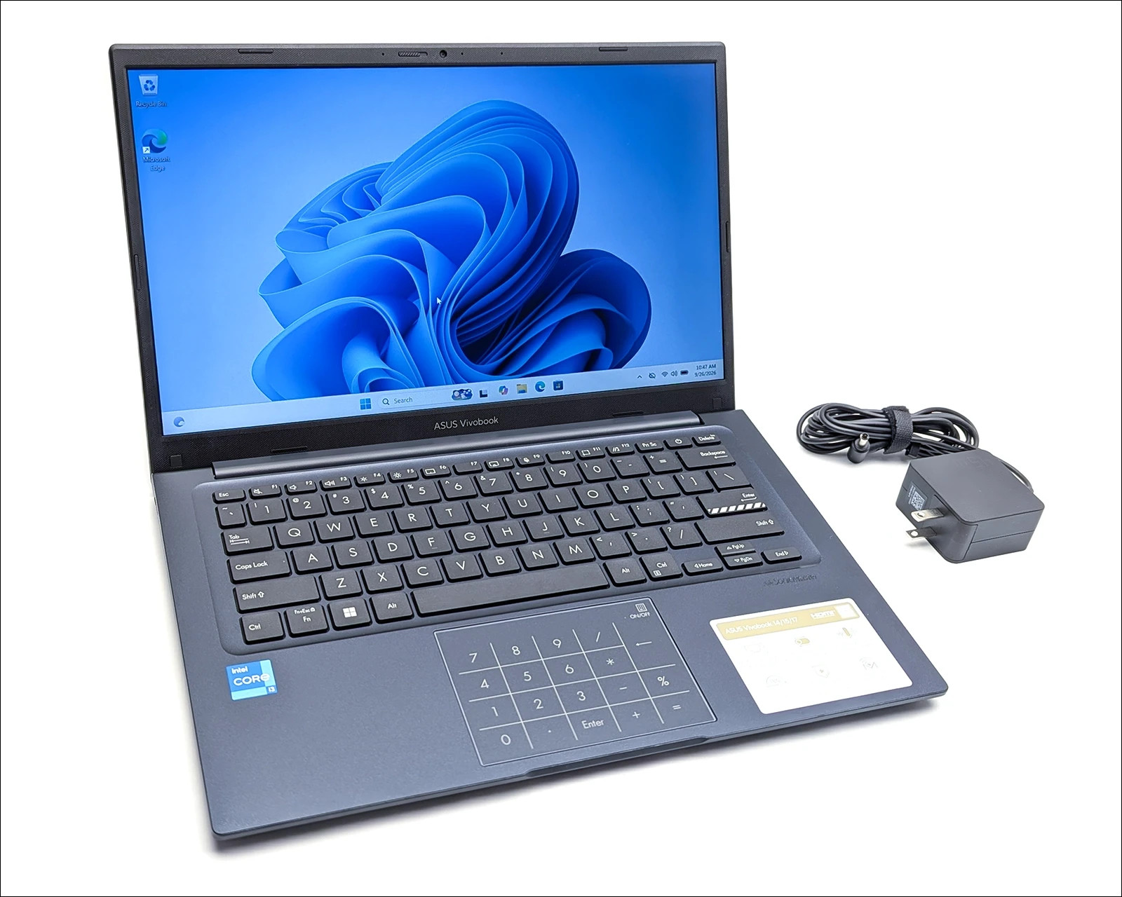 Asus Vivobook 14 X1404ZA 14" Laptop Intel i3-1215U 16GB RAM 128GB SSD FHD W11H
