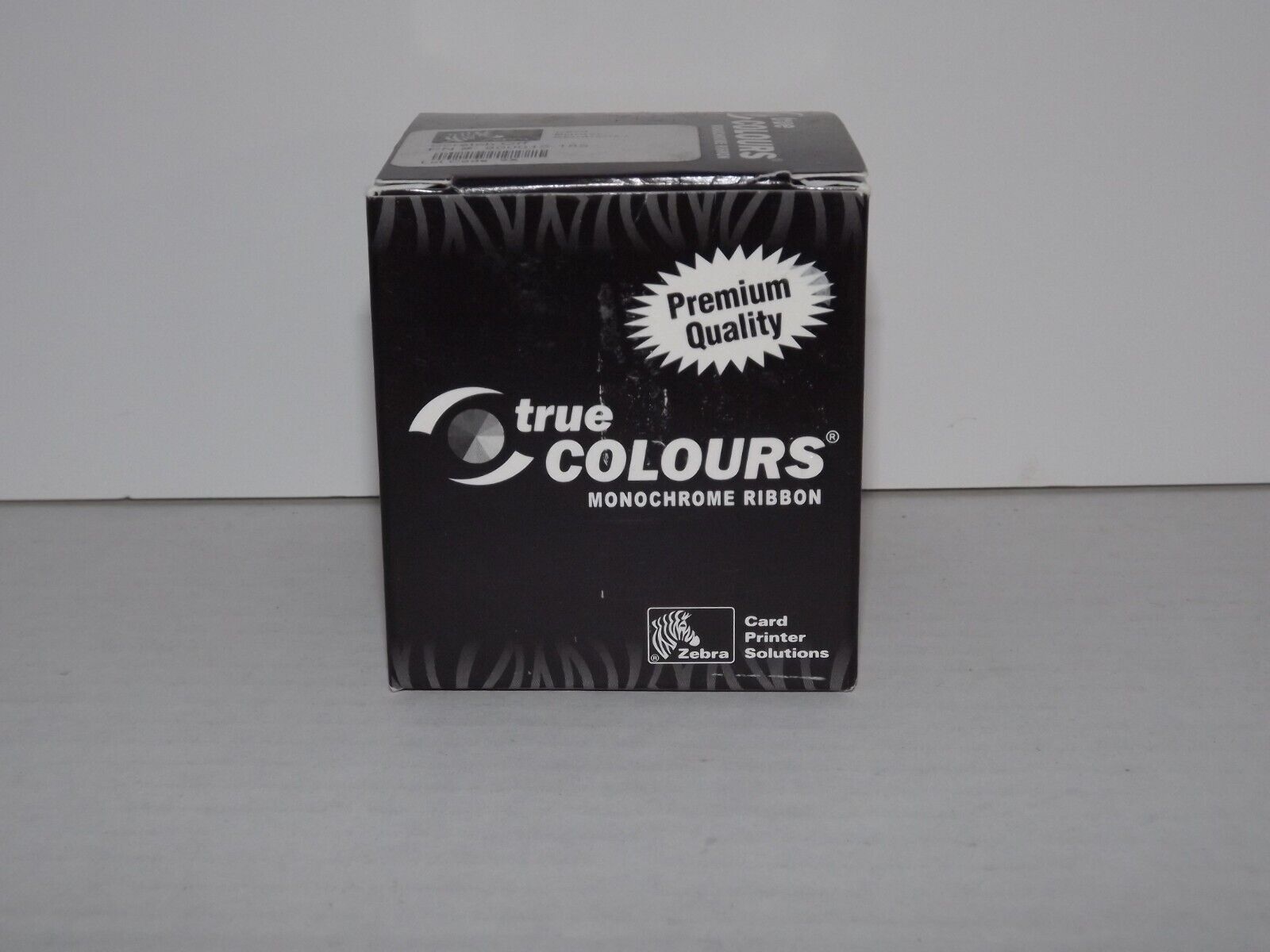 Zebra True Colours Monochrome Ribbon Scratch Off #800015-185 New (s)