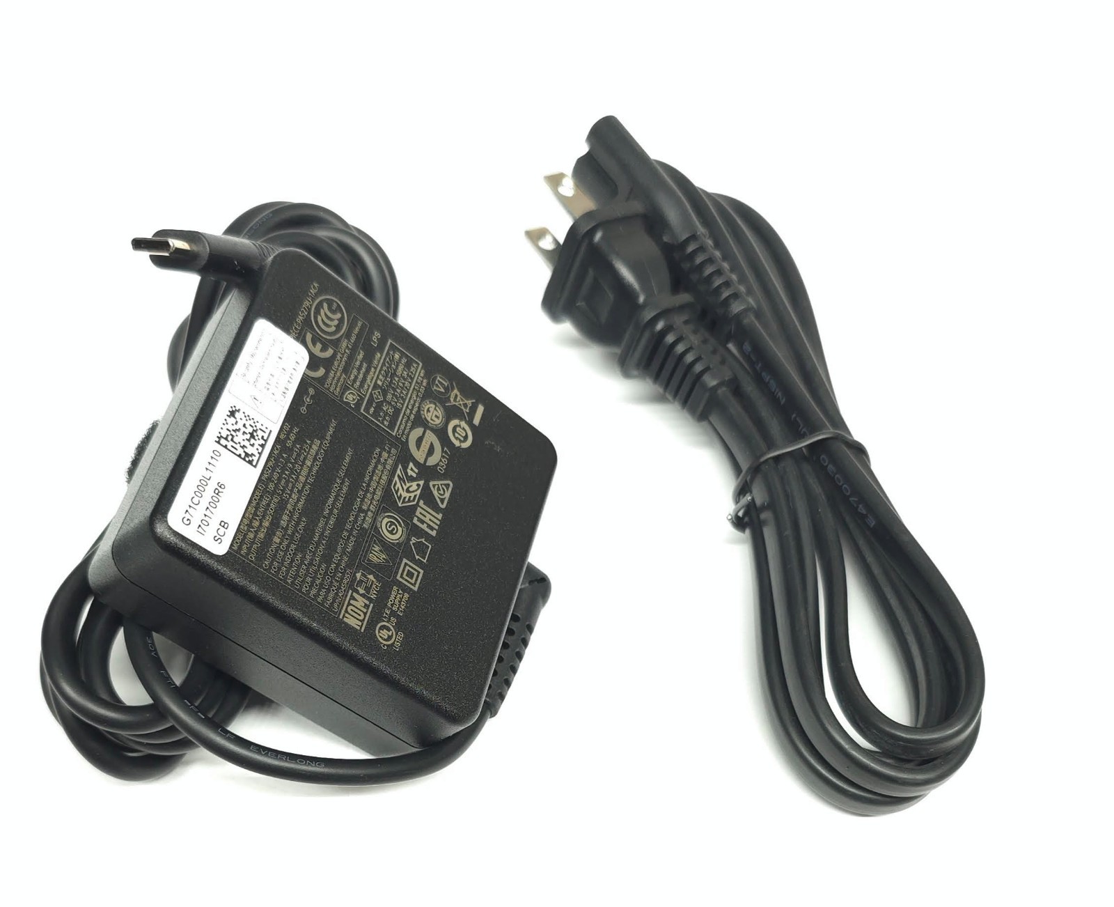 New 45w USB-C AC Charger for Valve Steam Deck OLED 1030 1 TB V004502-10 Console