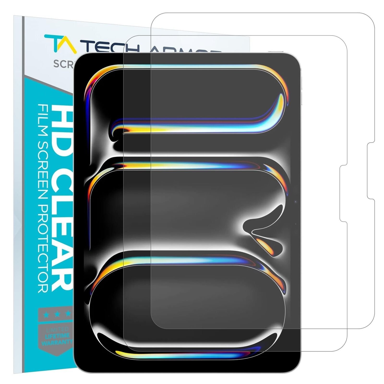 Tech Armor Matte Anti-Glare Film Screen Protector for iPad Pro 13 (2024)- 2 Pack