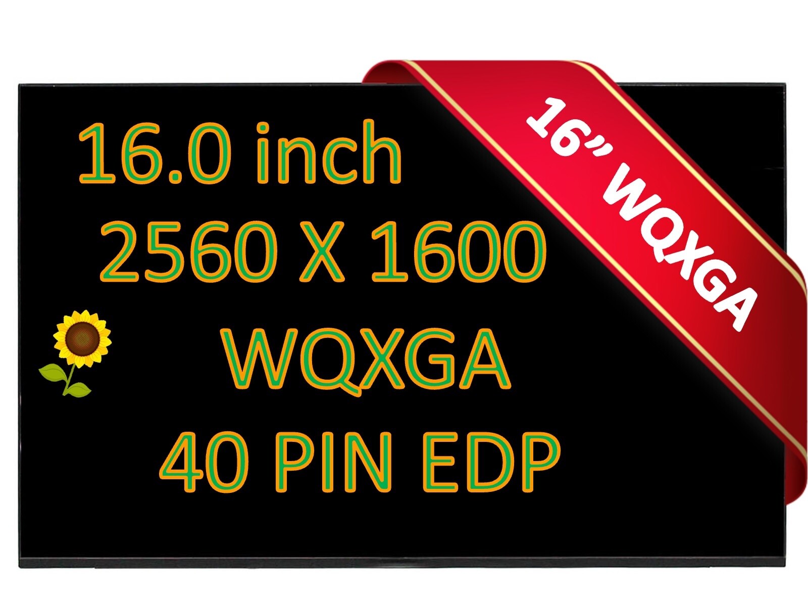 NE160QDM-N63 V8.0 FRU:5D10V82383 fit B160QAN02.M MNG007DA1-4 LCD SCREEN PANEL