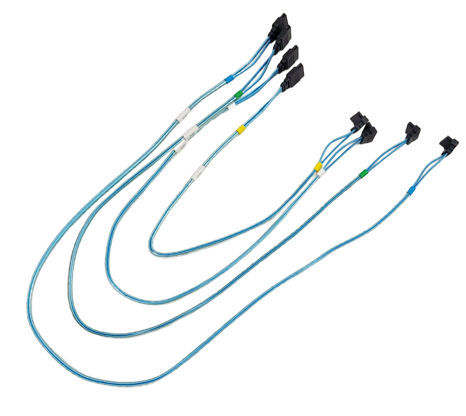 Supermicro Cbl-0180L-01 Sata Set Round 70/59/48/38 cm Cables Blue
