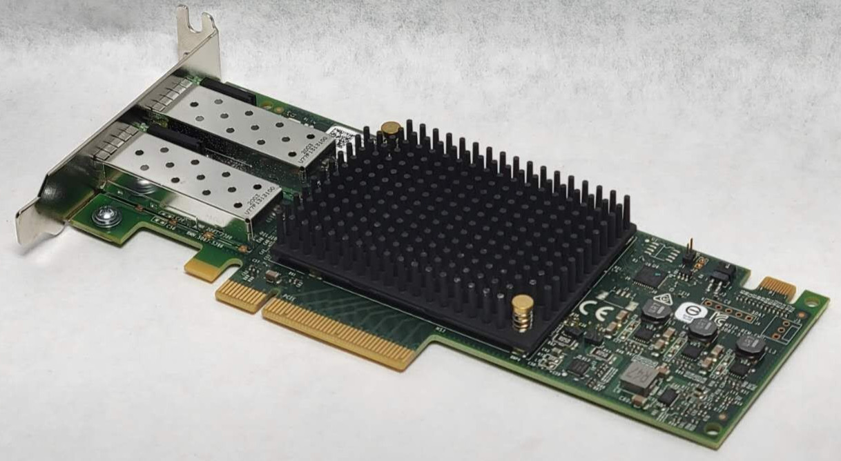 Lenovo Emulex LPE31002 16GB Dual-Port HBA Network Card VGJ121 Low Profile