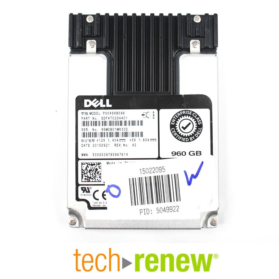 Dell PX04SVB096 | 0YYC10 | 960GB | 2.5" SAS | 12Gbps | No Tray